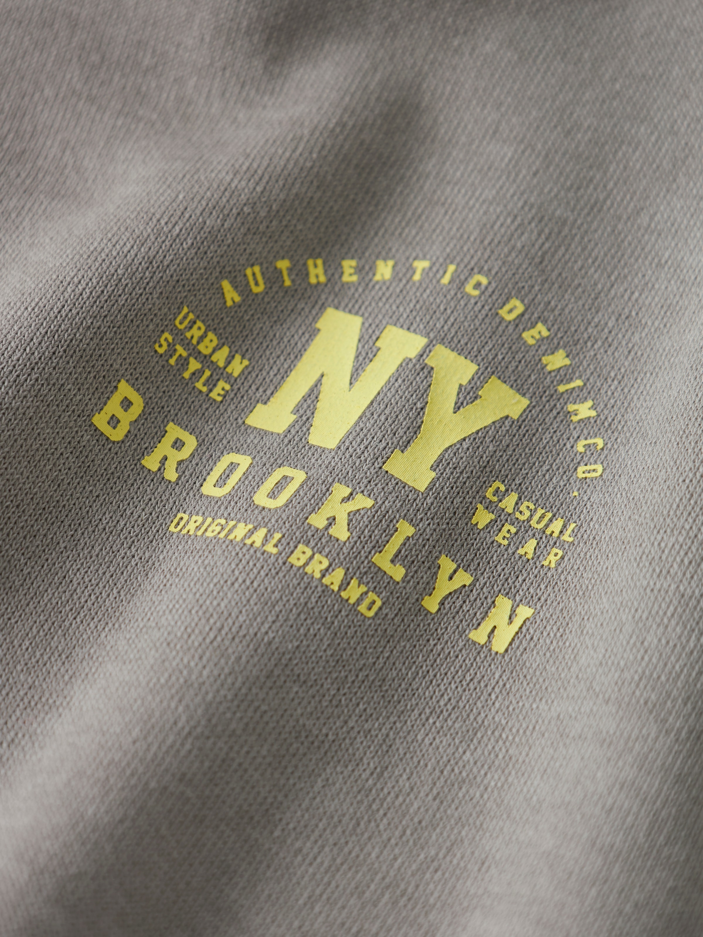 Name It Sweatshirt »NKMOLAF LS NREG SWE WH BRU PB«
