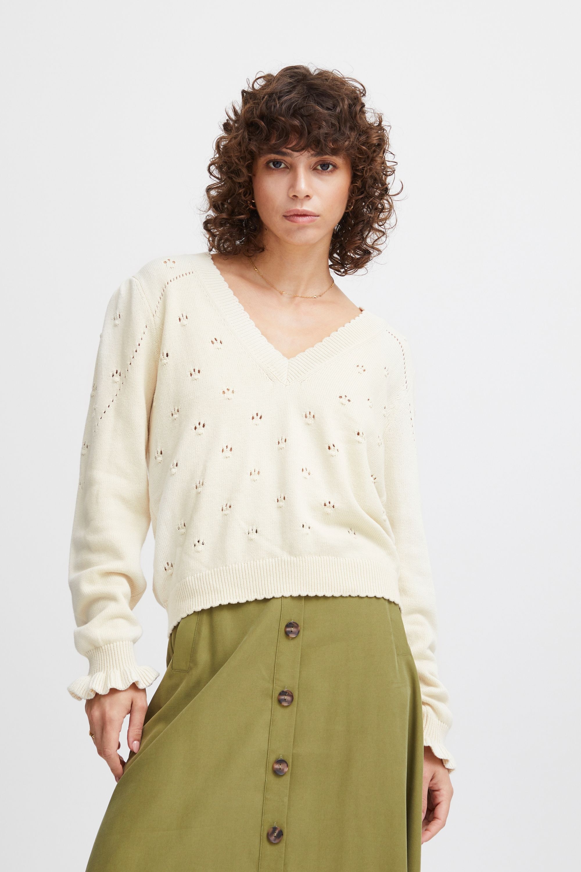 ATELIER RÊVE Strickfleece-Pullover »Strickpullover IRGabrielle«
