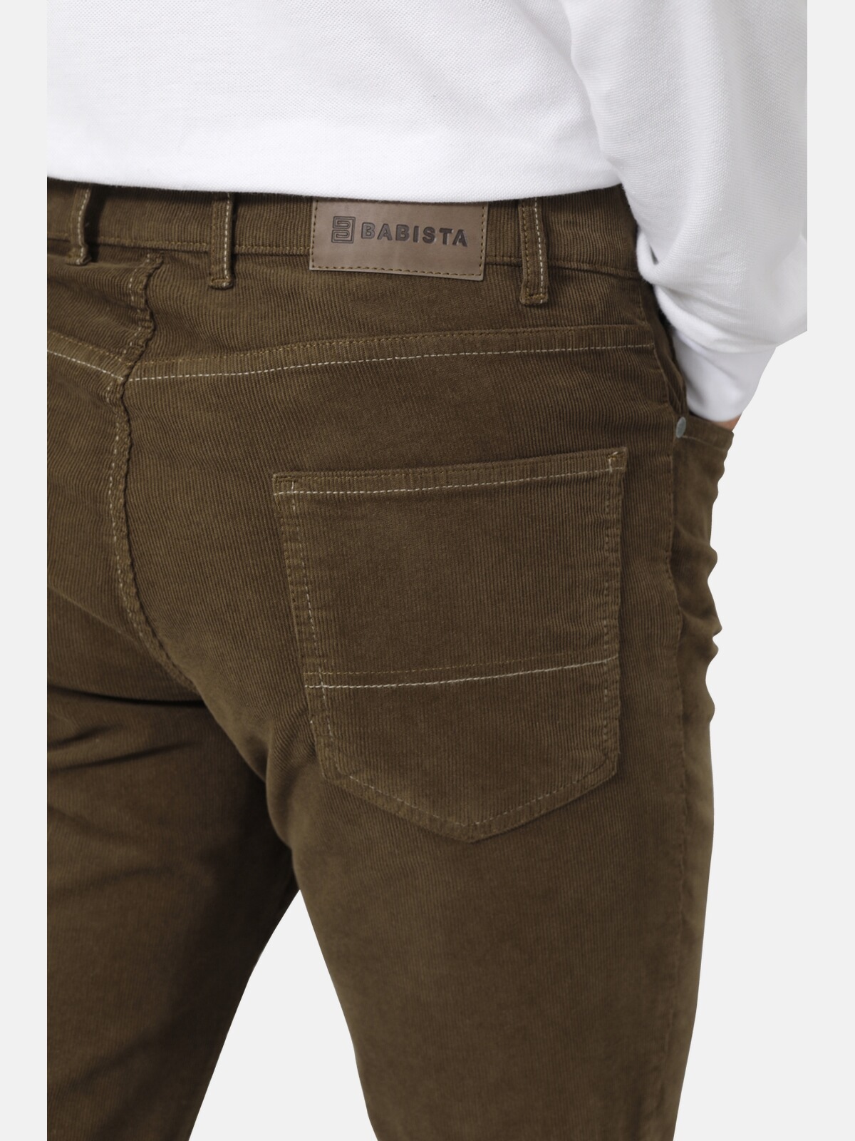 Babista 5-Pocket-Hose »Hose VESTAVERDE«, (1 tlg.), aus weichem Cord