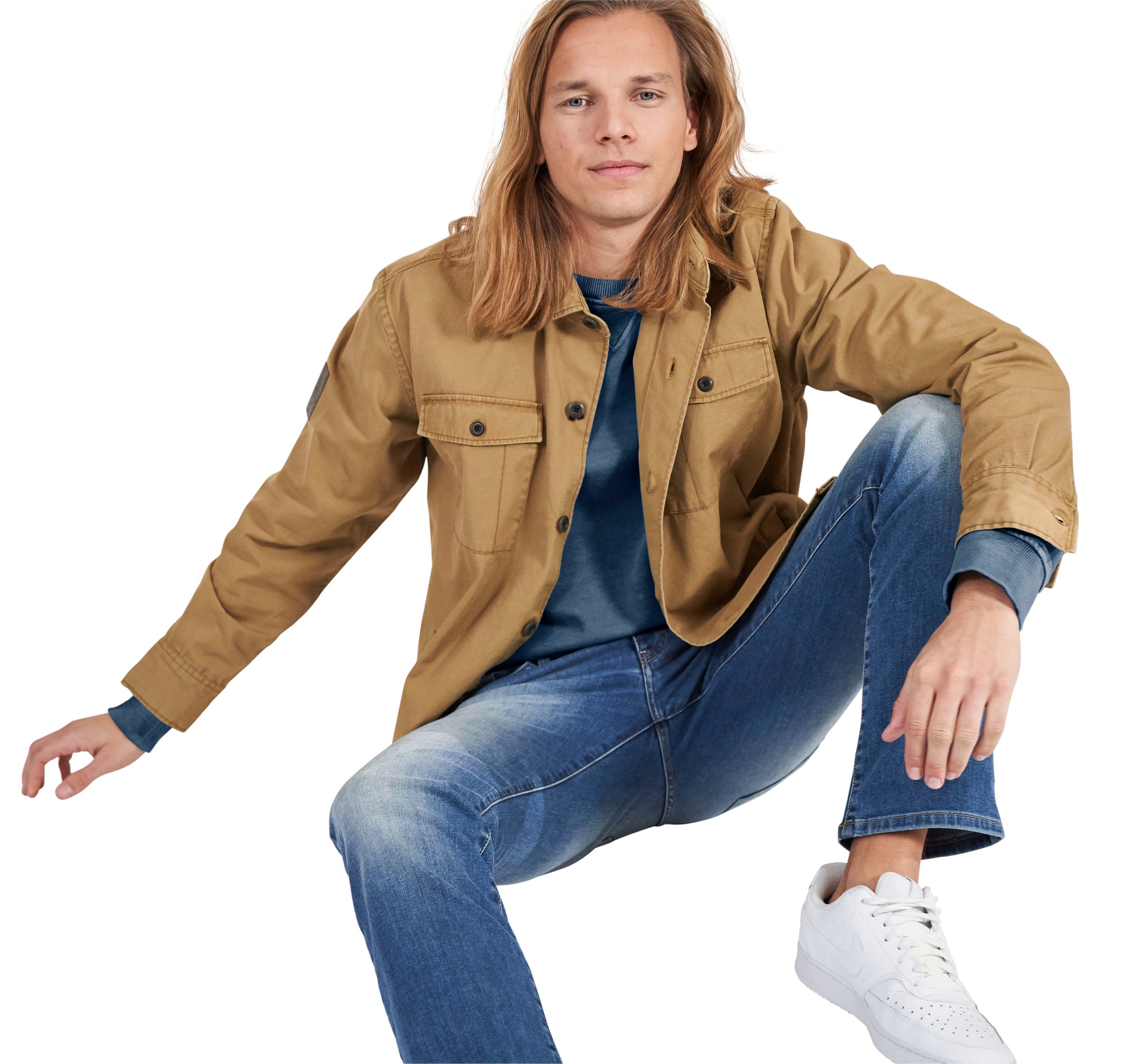 TOM TAILOR mit kaufen Polo online used Team Waschung OTTO »DAVIS«, 5-Pocket-Jeans bei