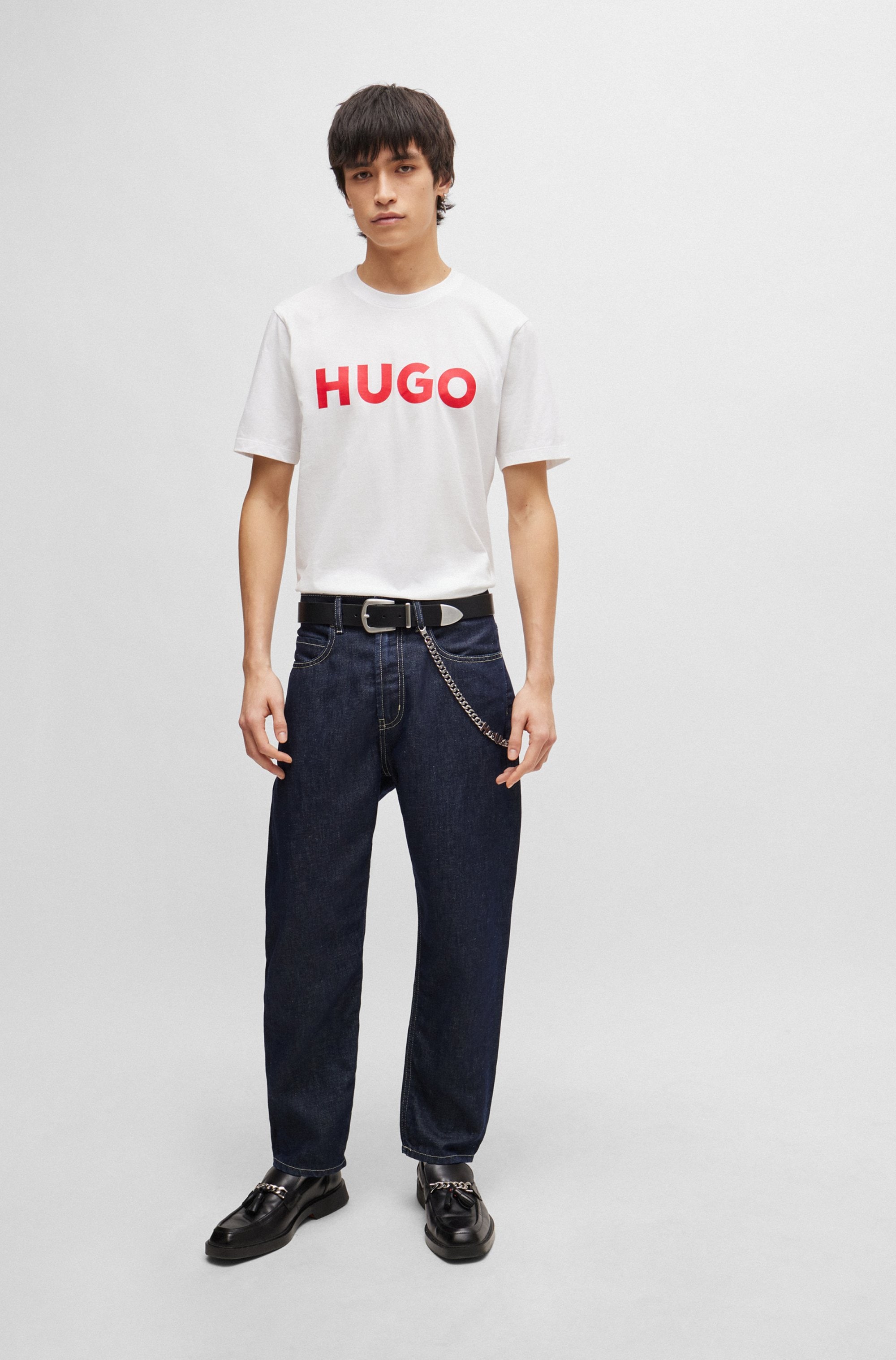 HUGO T-Shirt »Dulivio« Rundhalsausschnitt, Regular Fit, Must have Basic