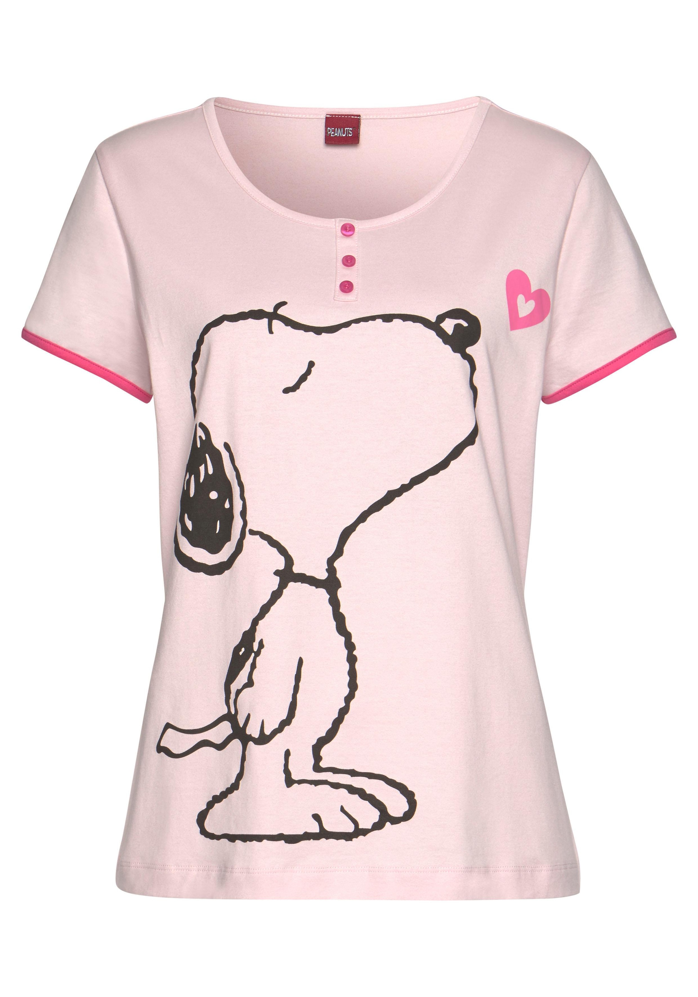 kaufen Shorty, bei 1 online Stück), Peanuts tlg., (2 mit Snoopy-Herz-Print OTTO