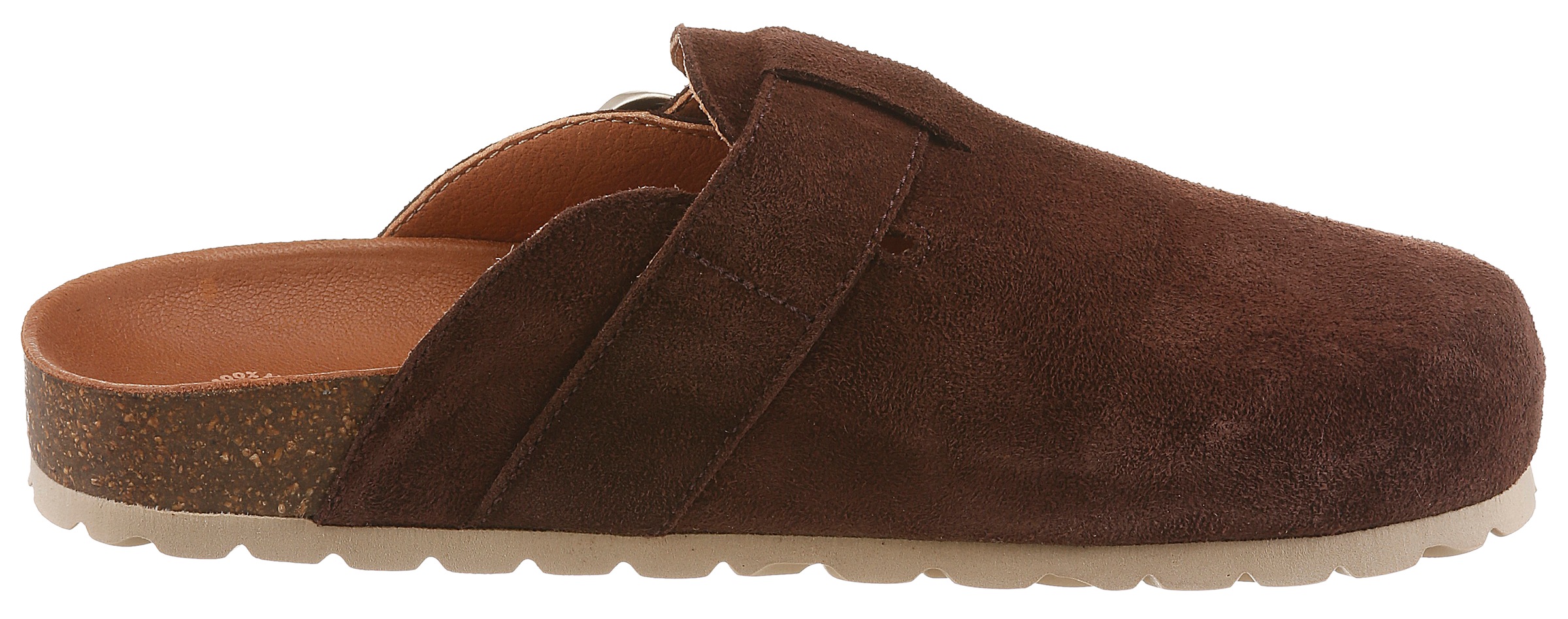 VERBENAS Clog »RIO SERRAJE«  Hausschuh, Sommerschuh, Schlupfschuh mit verstellbarer Schnalle