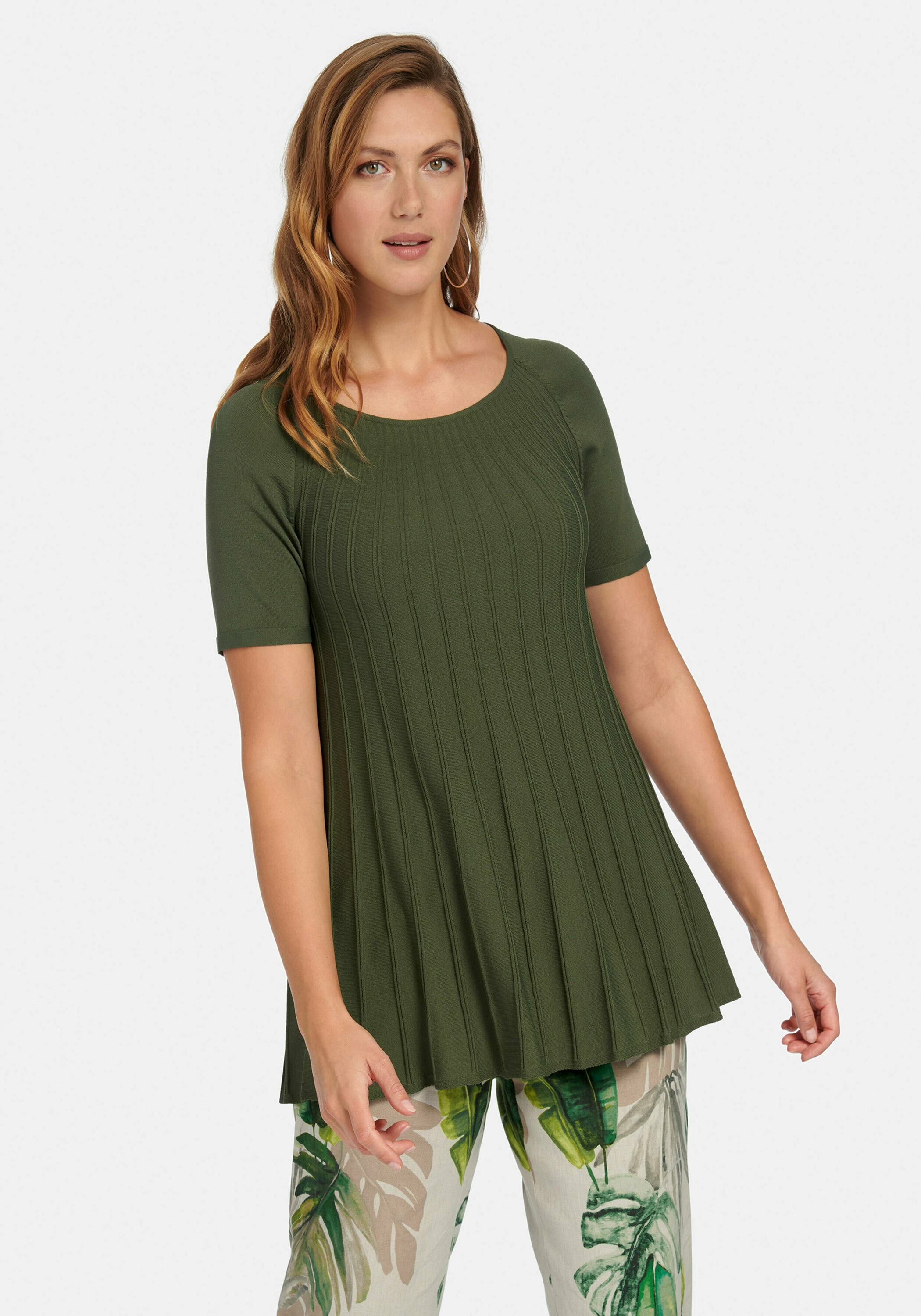 Emilia Lay Kurzarmpullover »Rundhals-Pullover mit Raglan-Halbarm«, .