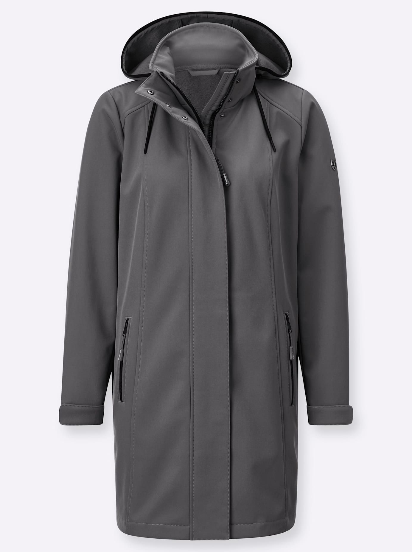 Casual Looks Softshelljacke, mit Kapuze