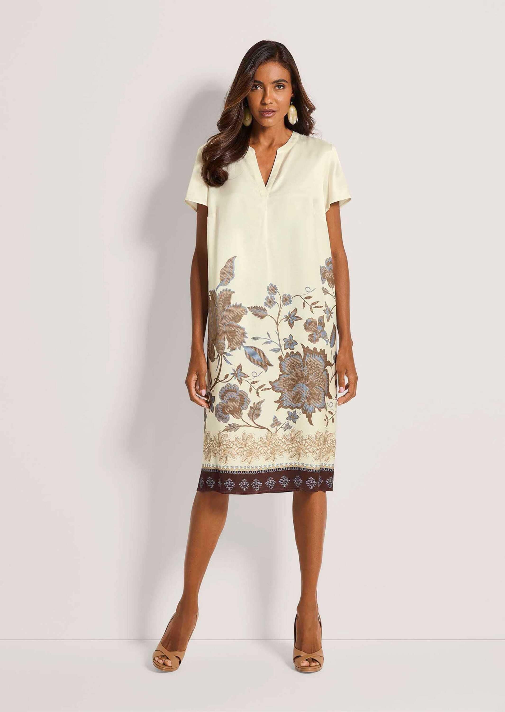 MADELEINE Druckkleid »Sommerkleid Viskosekleid mit floralem Muster«