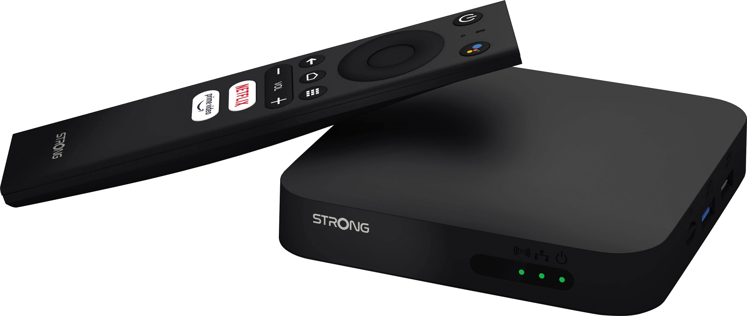 Strong Streaming-Box »LEAP-S1+«, 4K Android TV Box Netflix | Prime Video | Disney |Mit Zattoo Gutschein