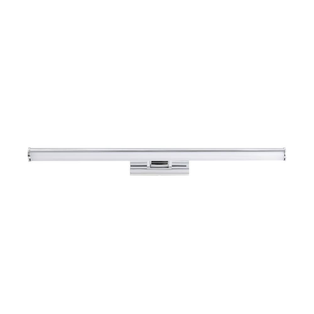 EGLO Wandleuchte »VADUMI Spiegelleuchte, Badezimmerleuchte, LED, Chrom, weiß, IP44«, 1 flammig, Leuchtmittel LED-Board | LED fest integriert, Feuchtraumleuchte, Badezimmer, Kunststoff, klassisch,m 60x5x12,5cm