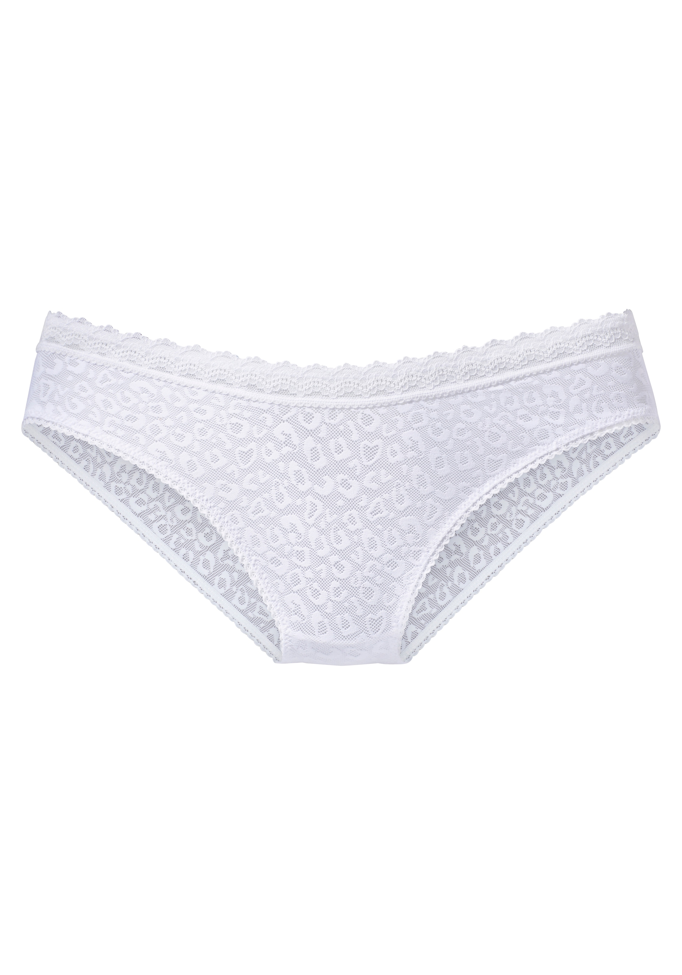 Vivance Jazz-Pants-Slip aus Spitze mit Leo-Optik