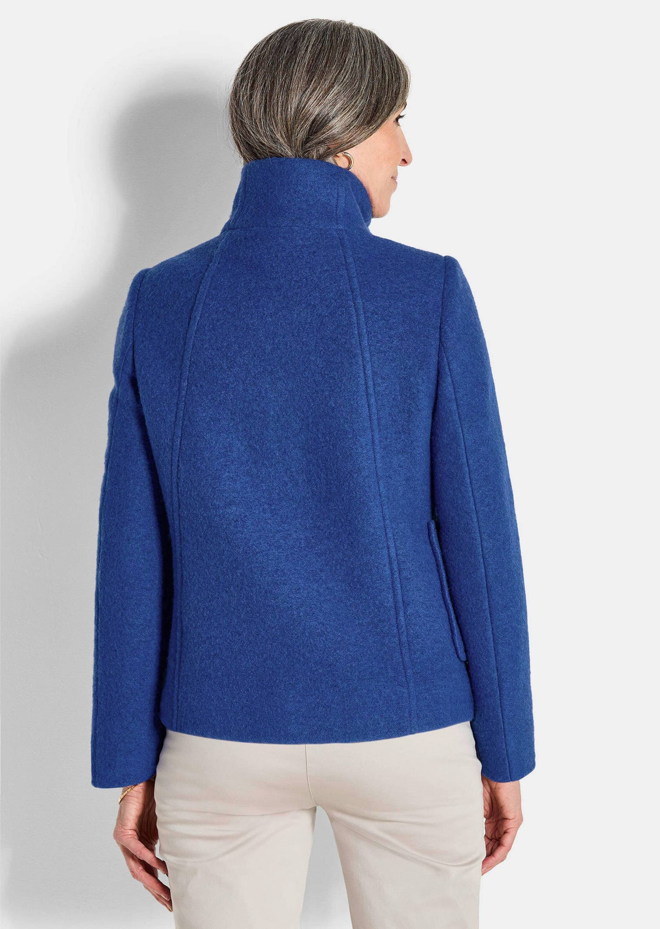 GOLDNER Wolljacke »Wollmix Jacke mit Stehkragen«