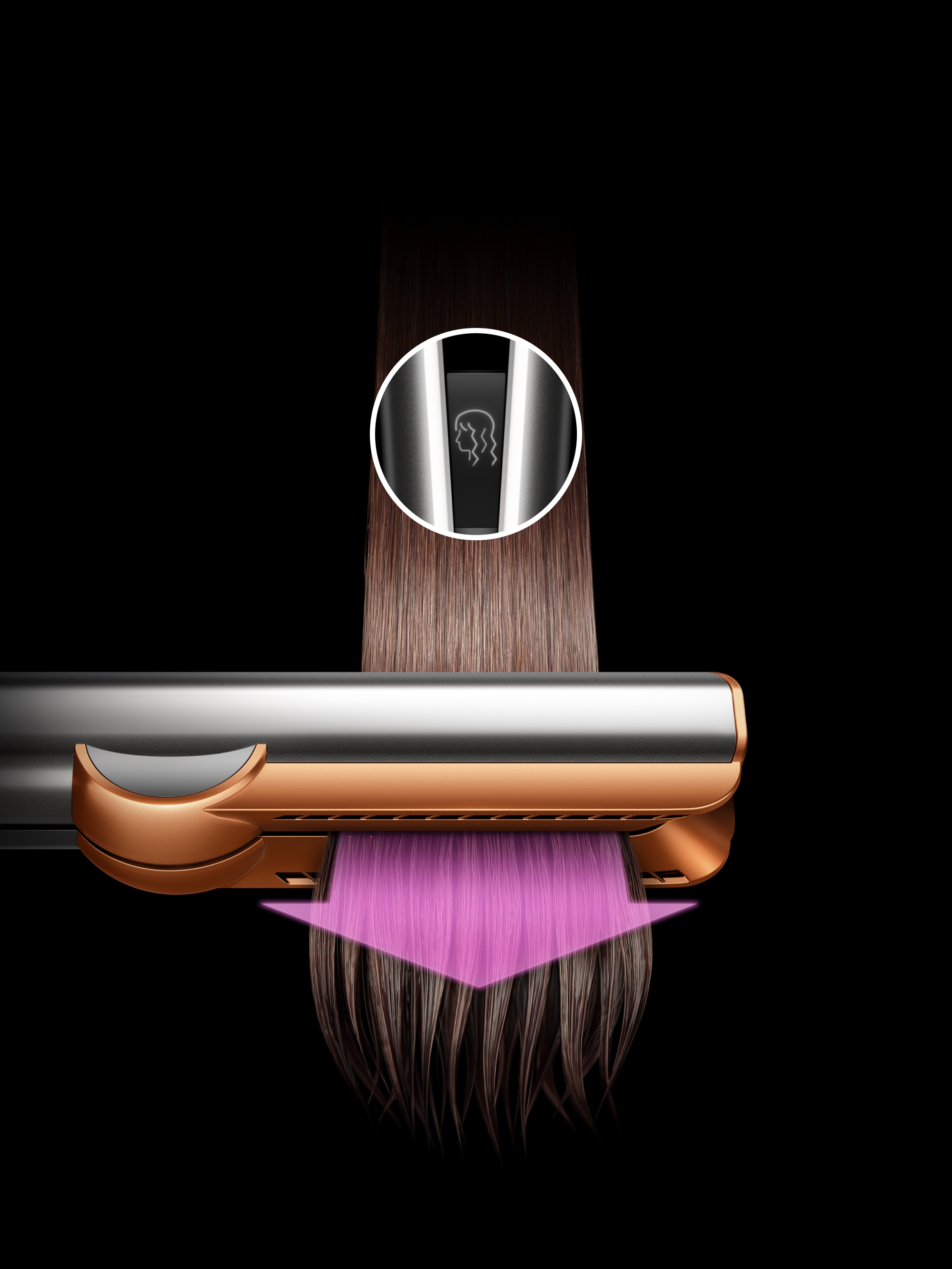 DYSON Glätteisen »Airstrait HT01 (Ceramic Pink/Rosé)«