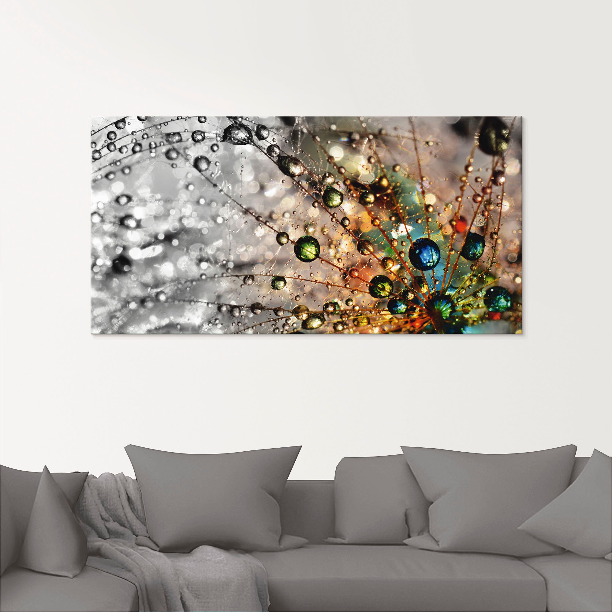 Artland Wandbild »Beim Leinwandbild, kaufen als oder Größen Shop OTTO Online Dark Alubild, Poster (1 in im versch. St.), Angeln«, Fantasy, Wandaufkleber