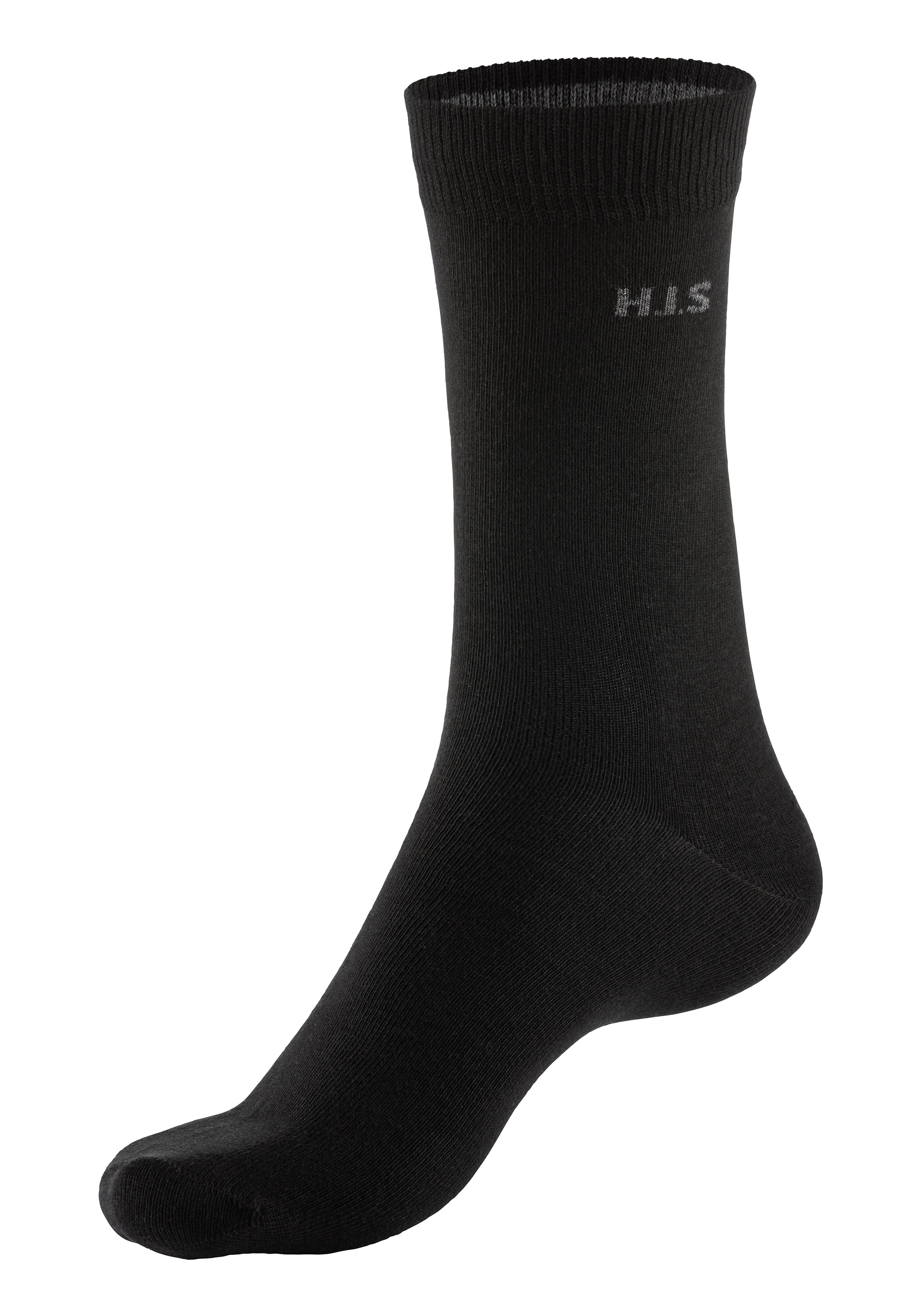 H.I.S Socken, (Packung, 10 Paar), mit farbigem Innenbund