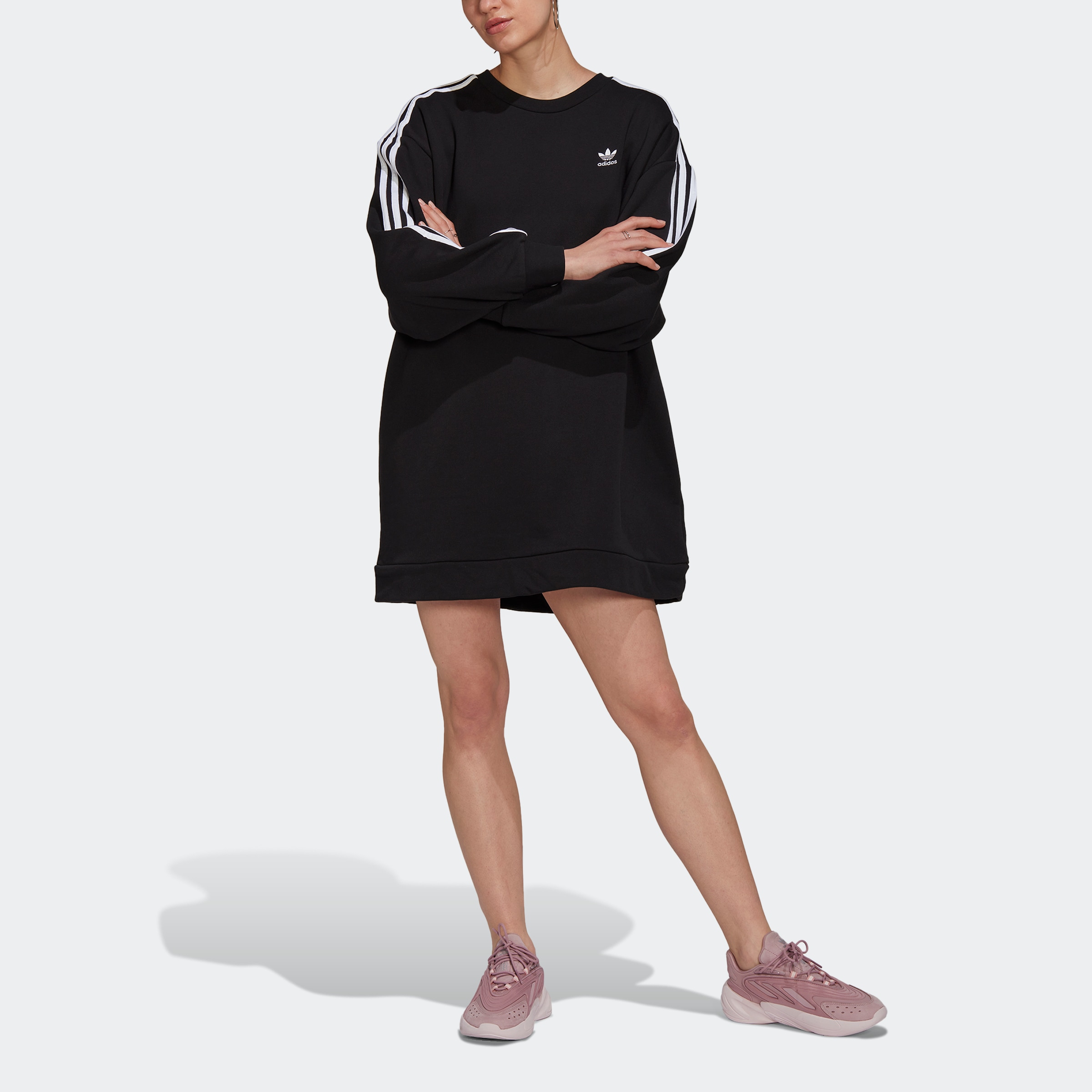 LONG adidas »ADICOLOR Sweatkleid OTTO CLASSICS bestellen SWEATKLEID«, bei Originals (1 online SLEEVE tlg.)