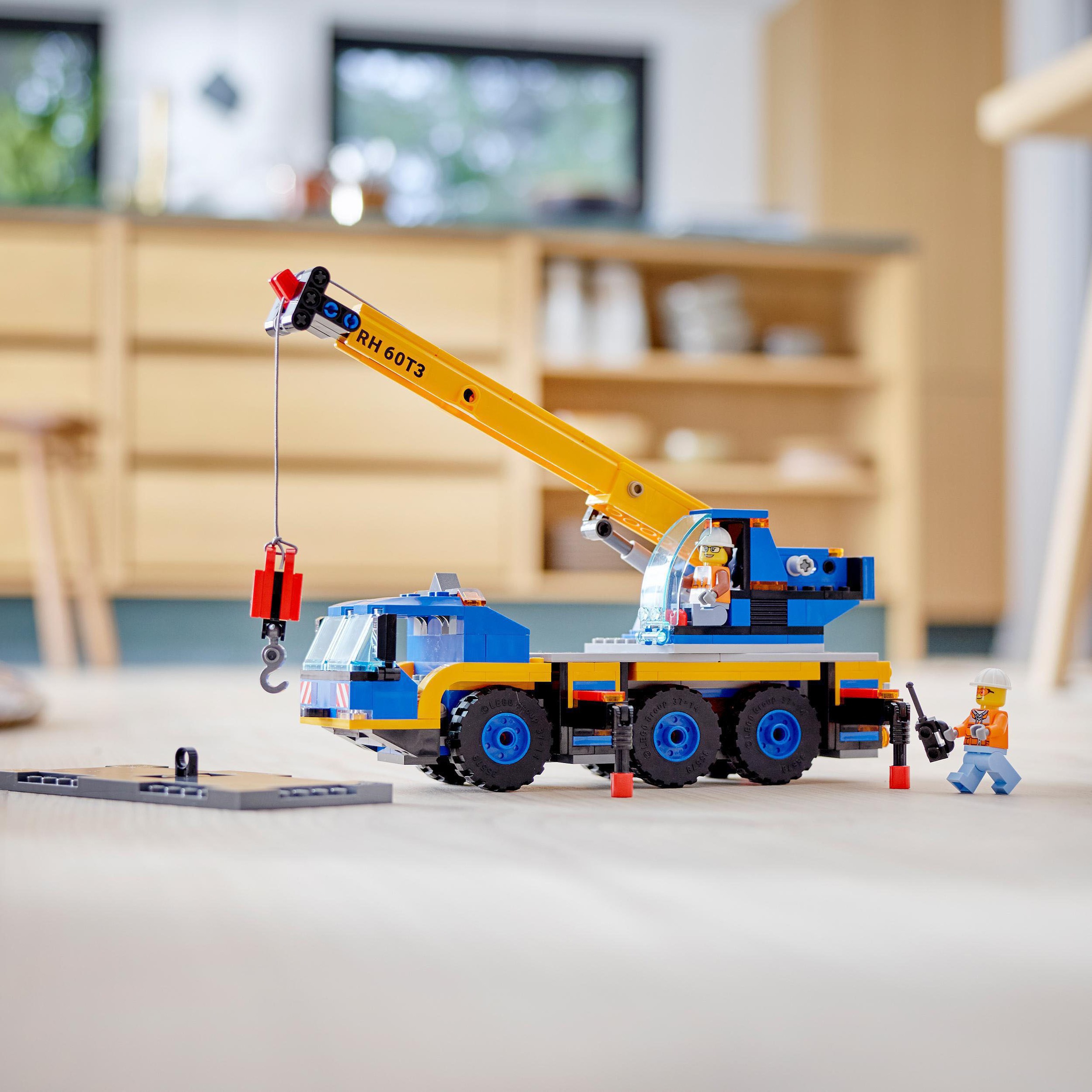 LEGO® Konstruktionsspielsteine »Geländekran (60324), LEGO® City«, (340 St.)
