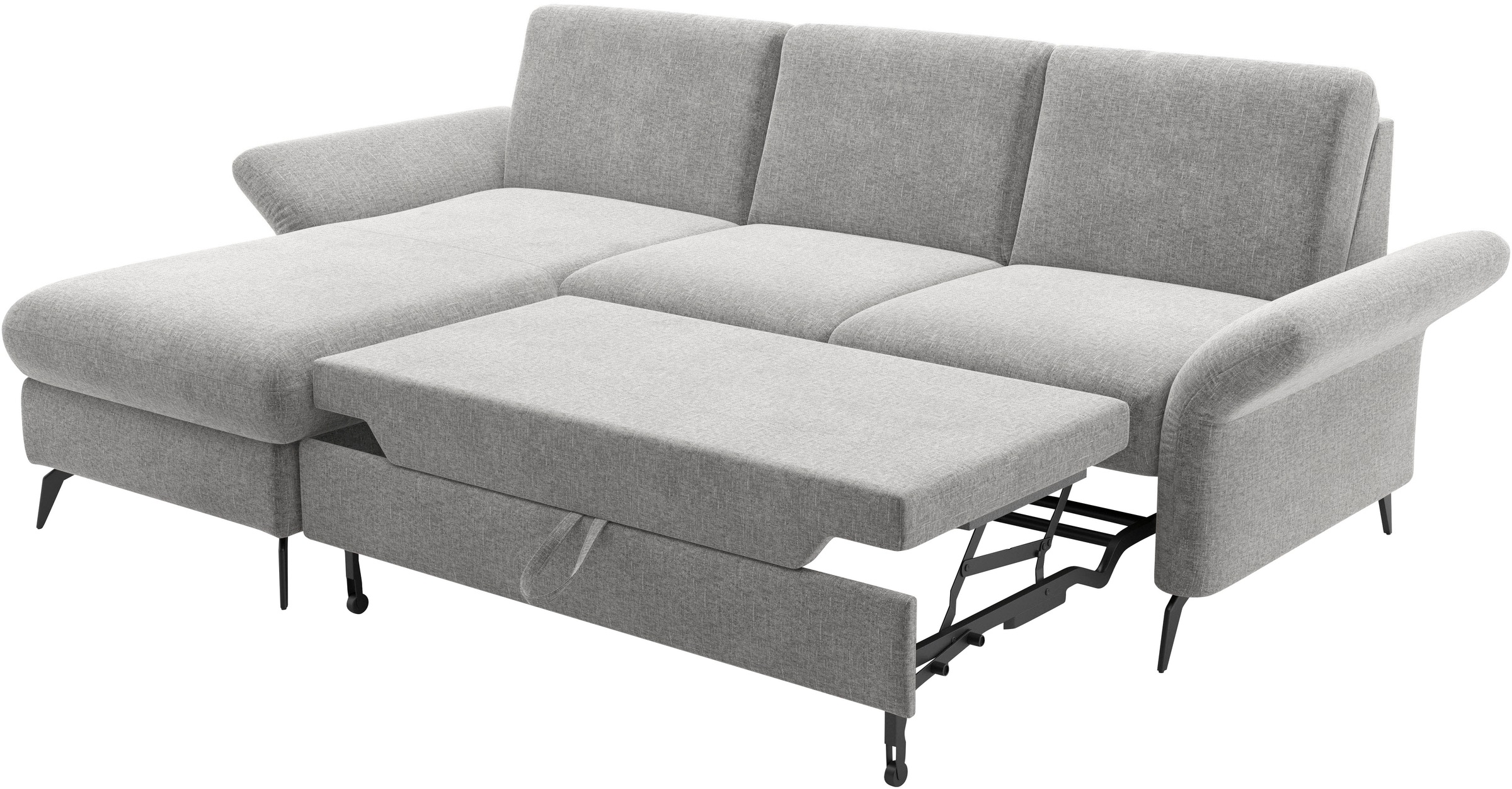 Home affaire Ecksofa »Rochelle«, wahlweise mit Bettfunktion, Bettkasten und Armteilverstellung