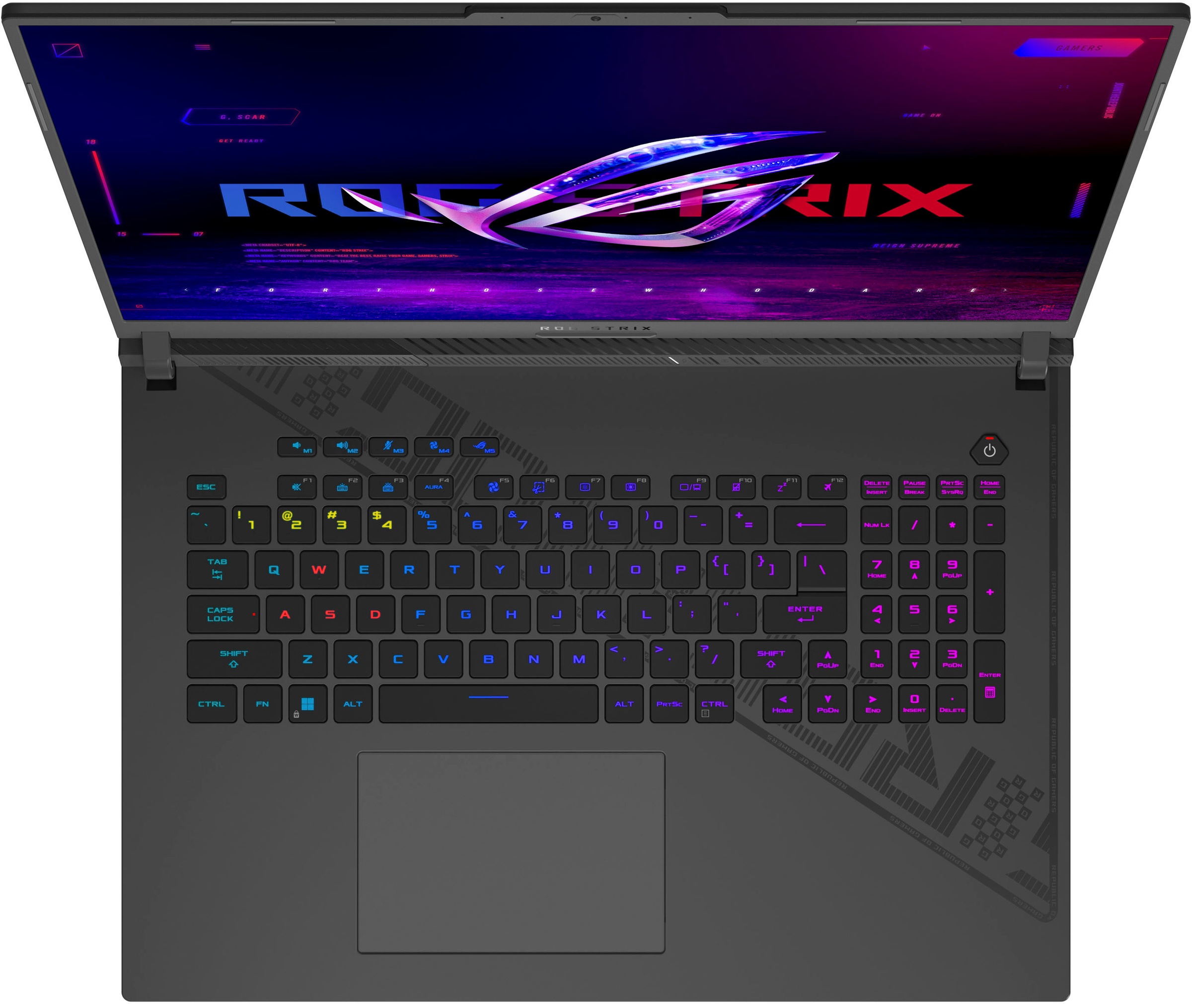 Asus Gaming-Notebook »ROG Strix G814JU-N5084W«, 45,7 cm, / 18 Zoll, Intel, Core i7, GeForce RTX 4050, 1000 GB SSD