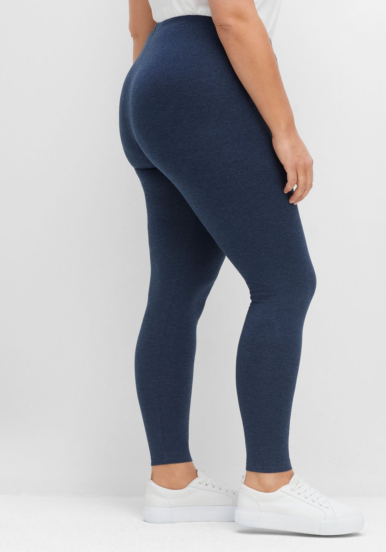 Sheego Leggings »Leggings aus hautfreundlichem Baumwoll-Mix«