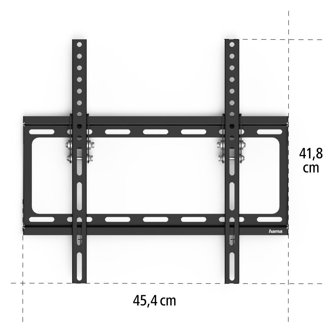 Hama TV-Wandhalterung »TV-Wandhalterung TILT, Schwarz, 81-191 cm (32"-75"), 43",50",55",65"«, bis 191 cm Zoll