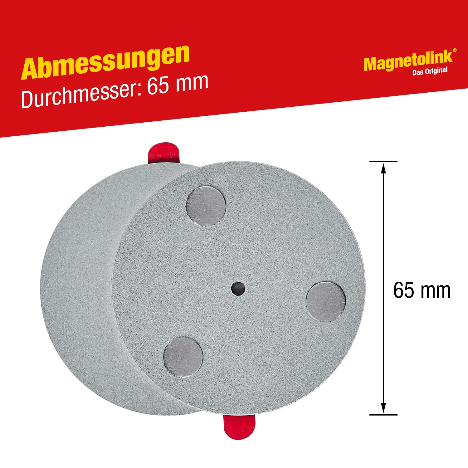 Ei Electronics Magnethalter »Magnetolink«, Magnetbefestigungsset für Rauchmelder