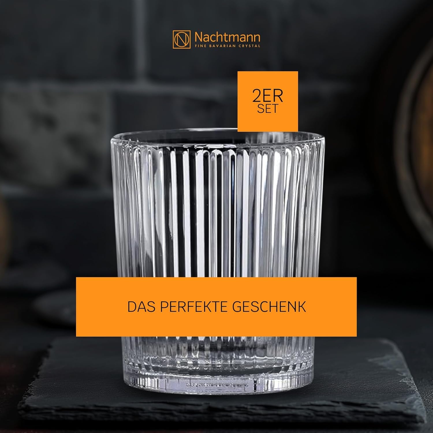 Nachtmann Glas »Becher Aperitivo 370 ml 2er Set transparent«