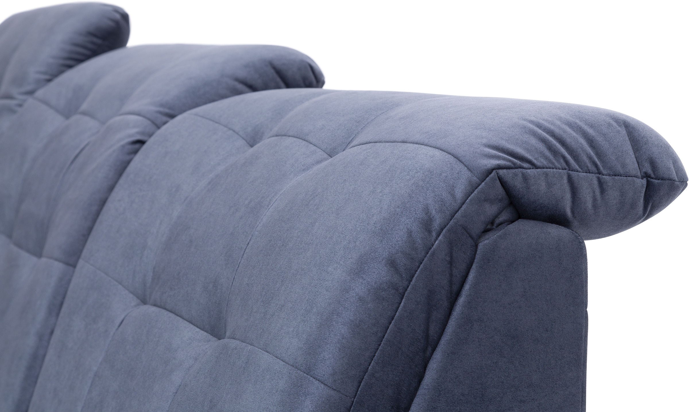 exxpo - sofa fashion Ecksofa »Derby Inkl. Kopfteilverstellung, wahlw. Bett & Bettkasten, L-Form«, EXTRA an Komfort zum Relaxen, Entspannen und Wohlfühlen