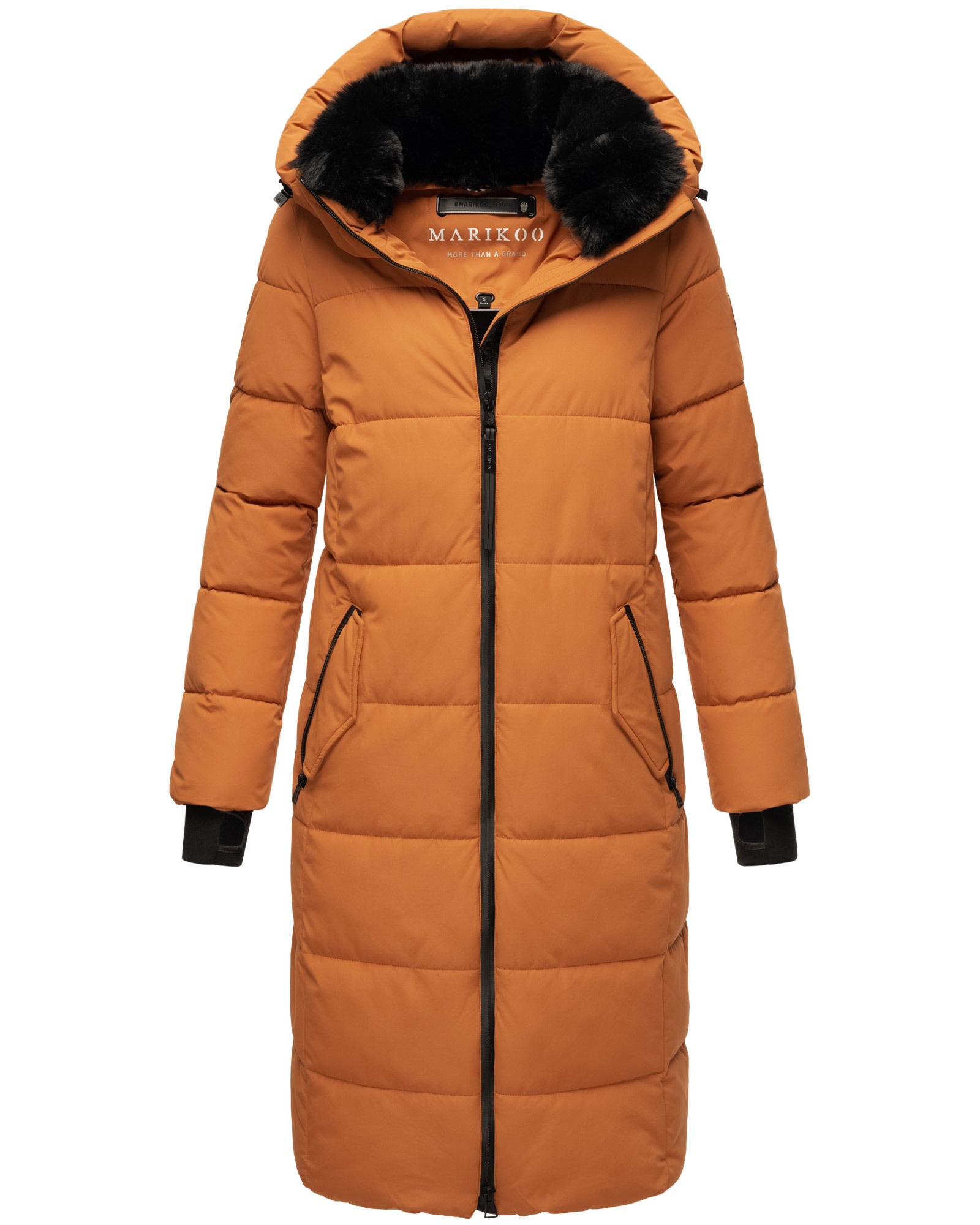 Marikoo Steppjacke »Marikoo Zuraraa lange Damen Winter Steppjacke B989«
