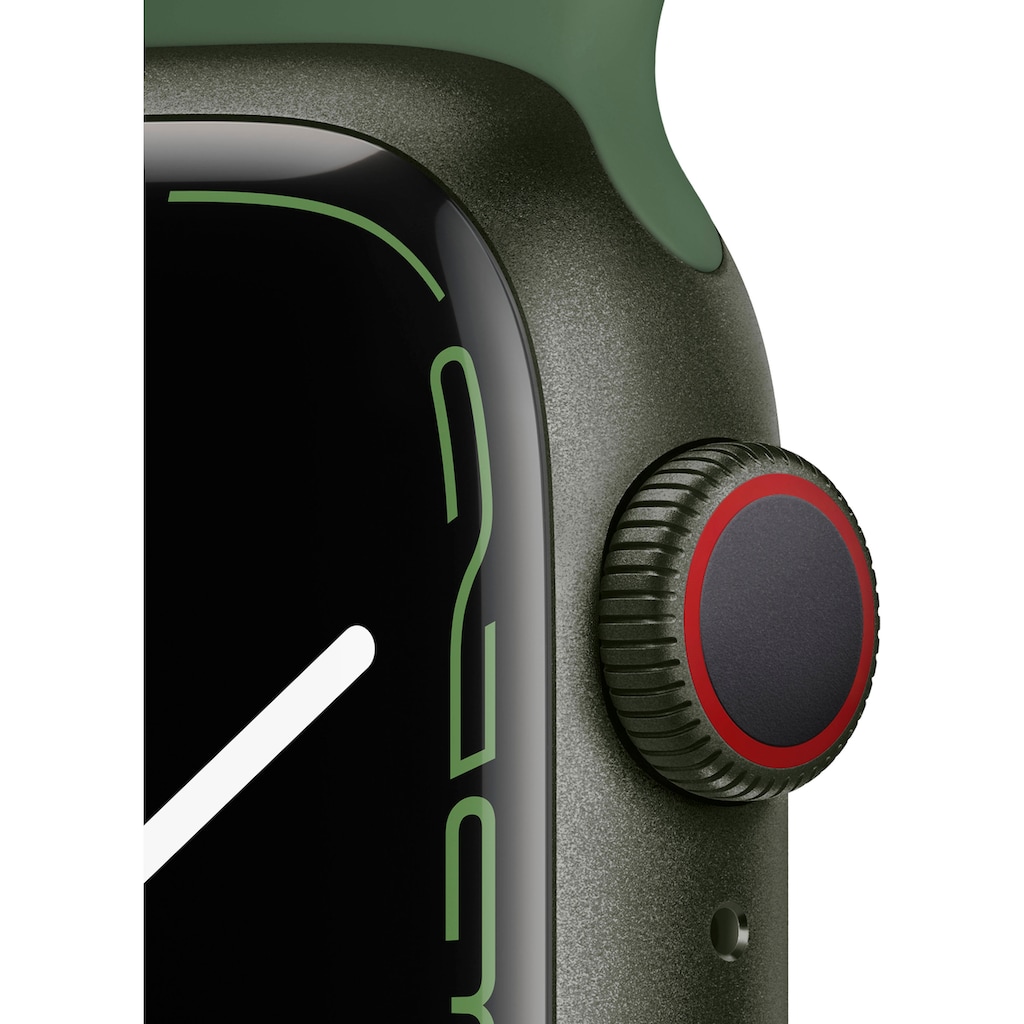 Apple Smartwatch »Watch Series 7 GPS + Cellular, 41mm«, (Watch OS 8)
