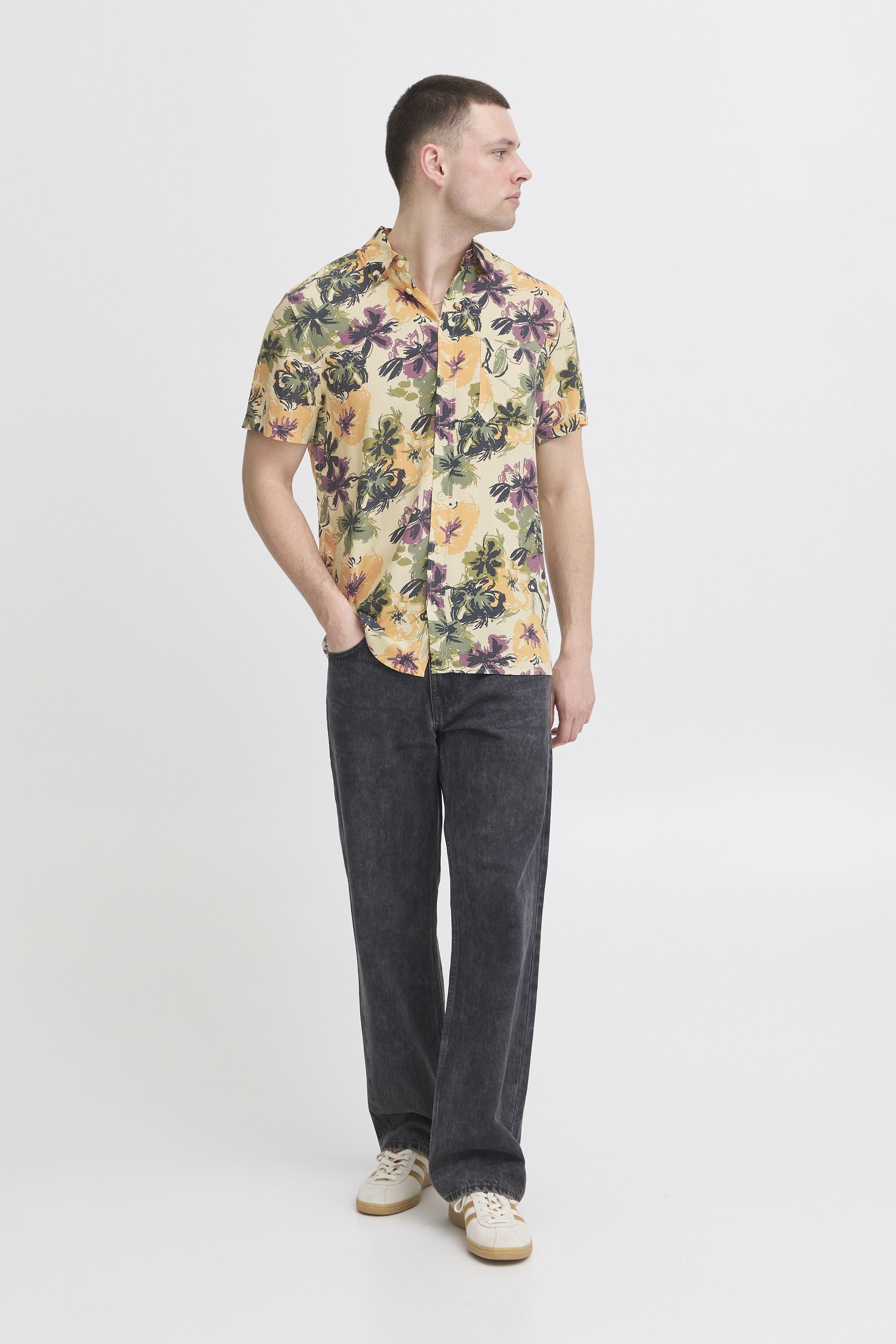 Blend Kurzarmshirt »Kurzarmhemd BHATLE«