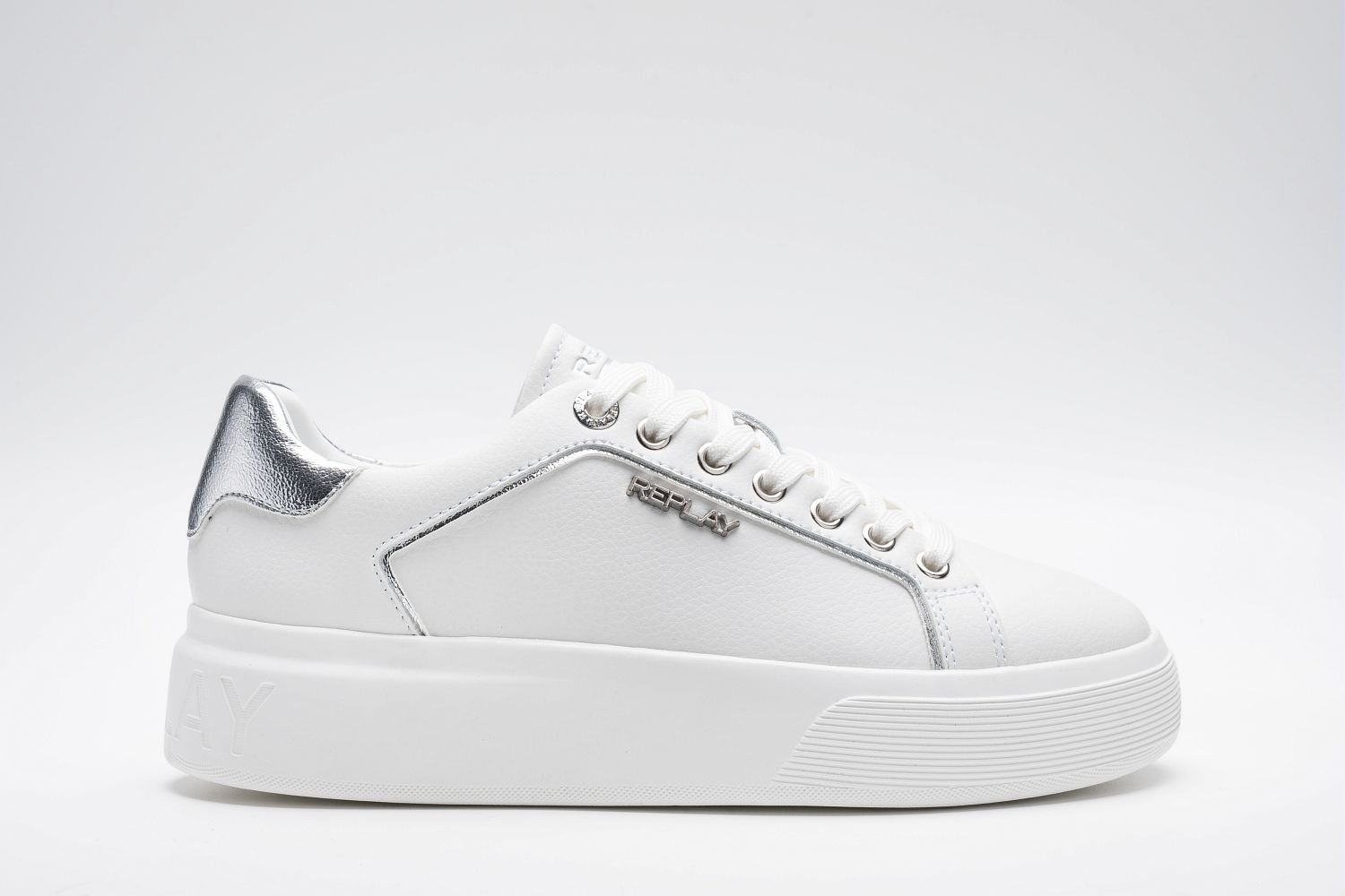 Replay Plateausneaker  Freizeitschuh, Schnürschuh, Halbschuh mit Label