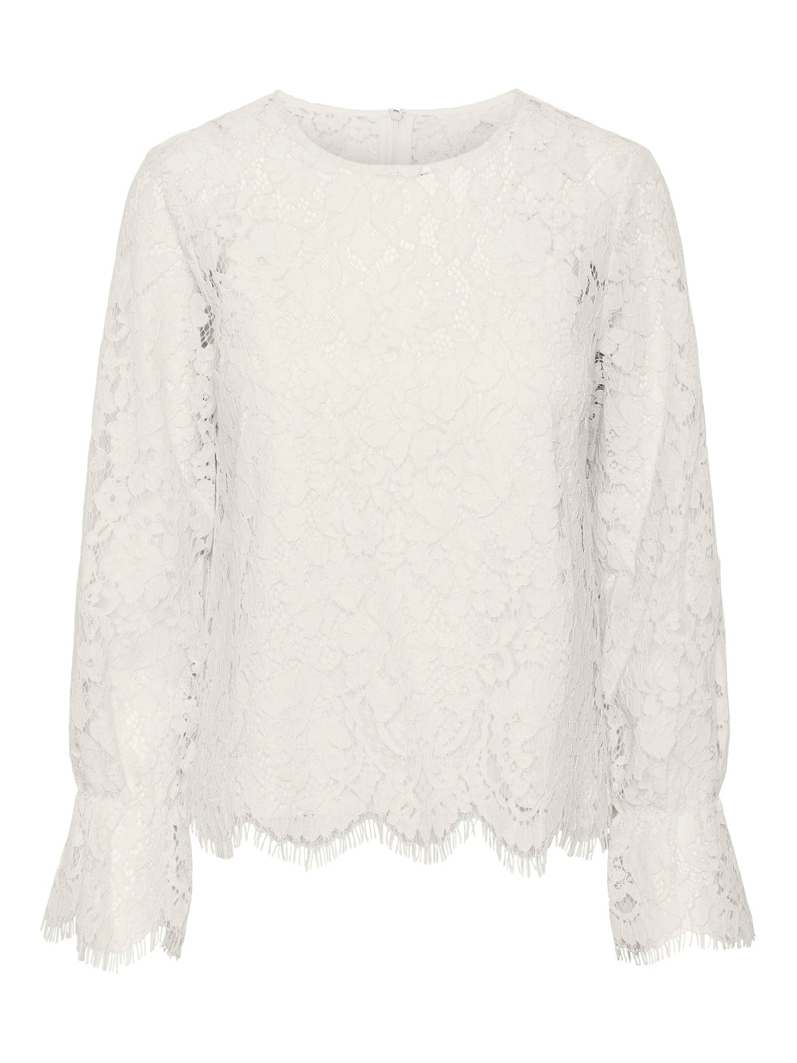 Y.A.S Spitzenbluse »YASPERLA LS LACE TOP S. NOOS«