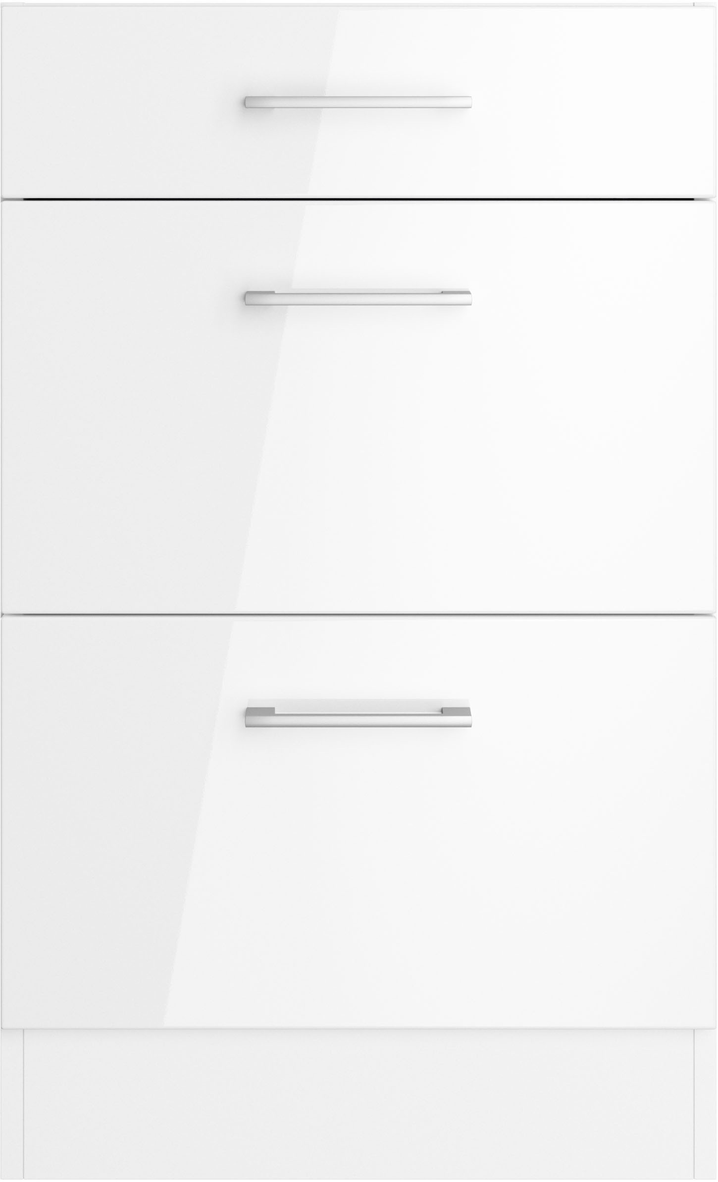 KOCHSTATION Unterschrank »KS-Milan« Auszugschrank 50 cm, matte oder hochglänzende Fronten