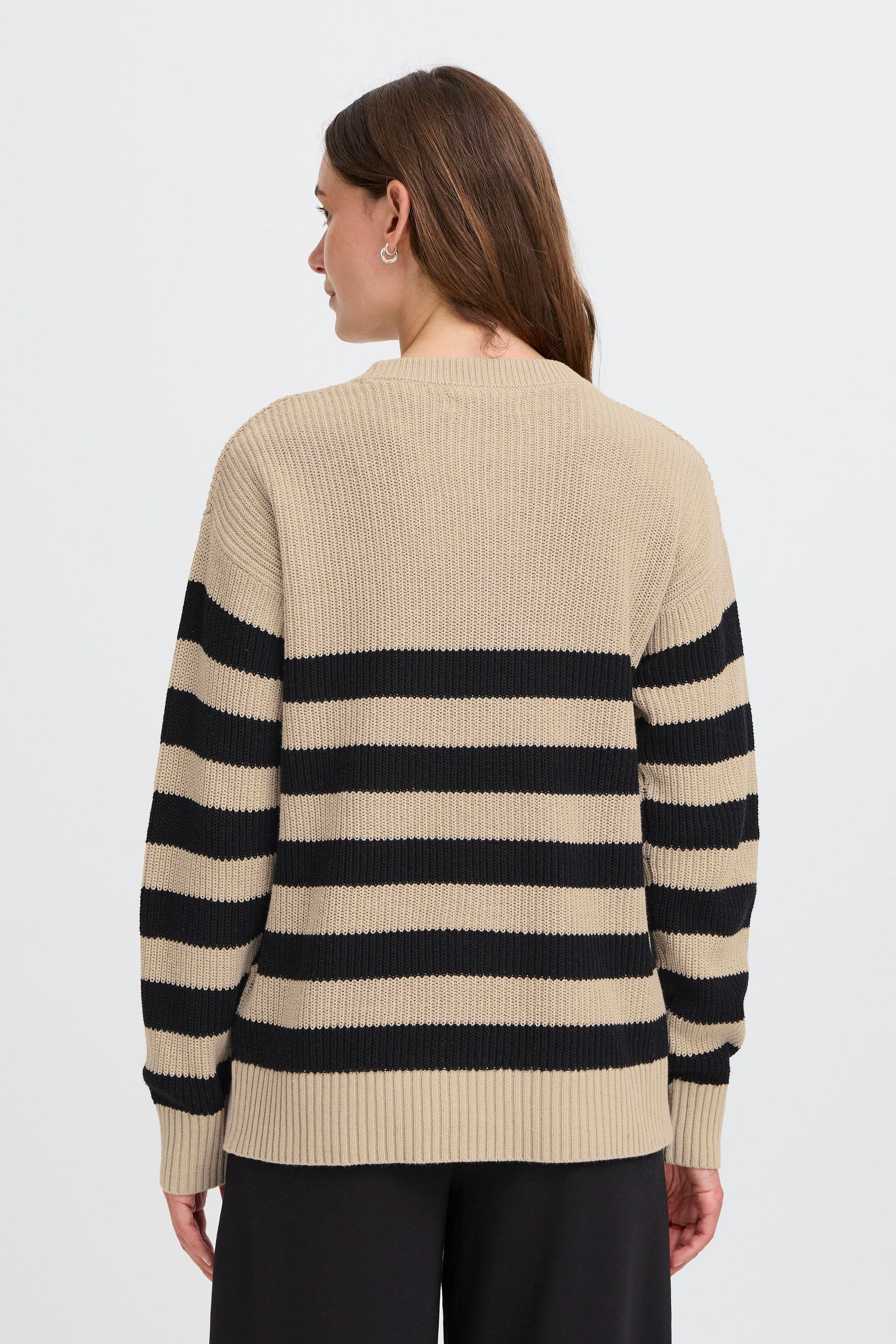 OXMO Strickfleece-Pullover »Strickpullover OXKAVINA«