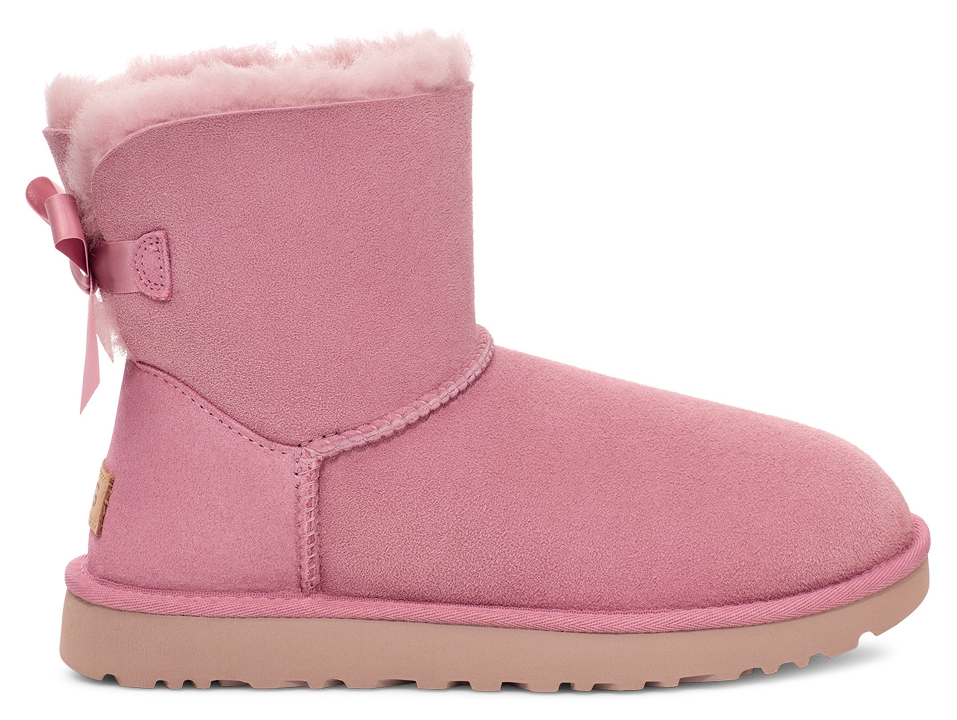 UGG Schlupfboots »Mini Bailey Bow 2«, Schlupfboots, Winterstiefel, Snowboots mit dekorativer Schleife