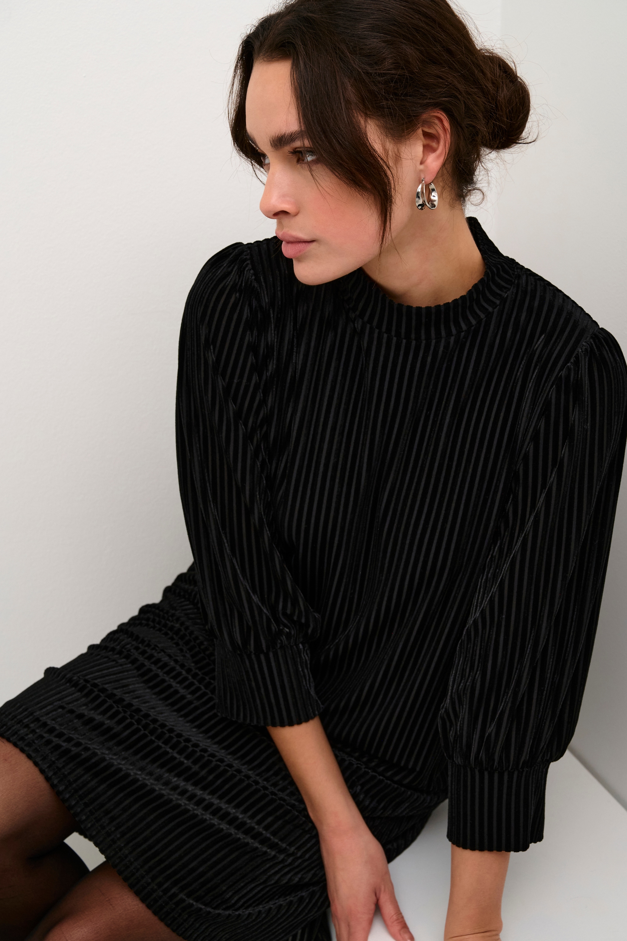 KAFFE Midikleid »Kleid KAcaca«