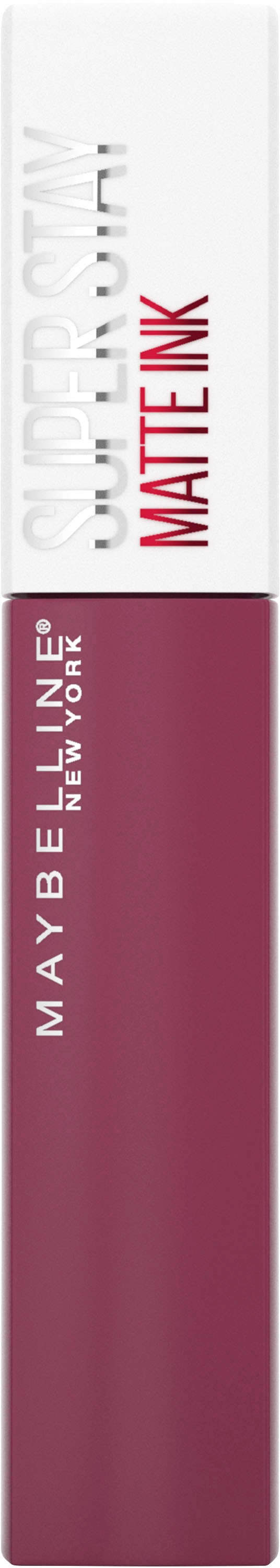 MAYBELLINE NEW YORK Lippenstift »Super Stay Matte Ink«, mit natürlichen Inhaltstoffen