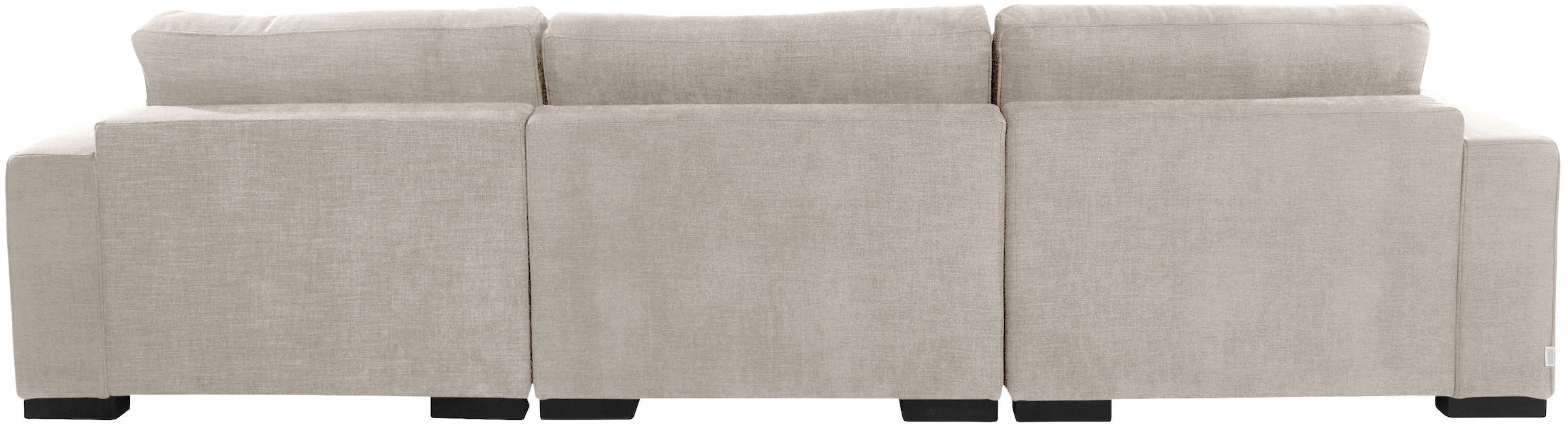 Guido Maria Kretschmer Home&Living Ottomane »Skara L-Form«, Lounge-Sofa mit Federkernpolsterung, in vielen Bezugsvarianten
