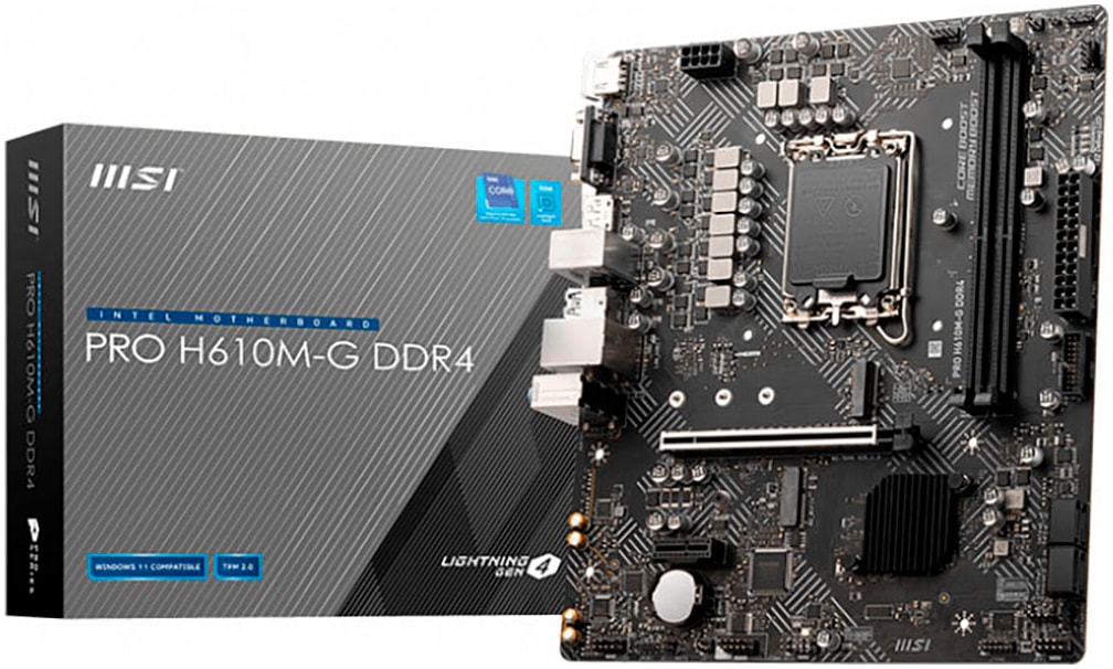 Mainboard »PRO H610M-G DDR4«