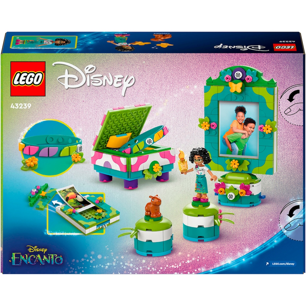 LEGO® Konstruktionsspielsteine »Mirabels Fotorahmen und Schmuckkassette (43239), LEGO® Disney Classic«, (334 St.)