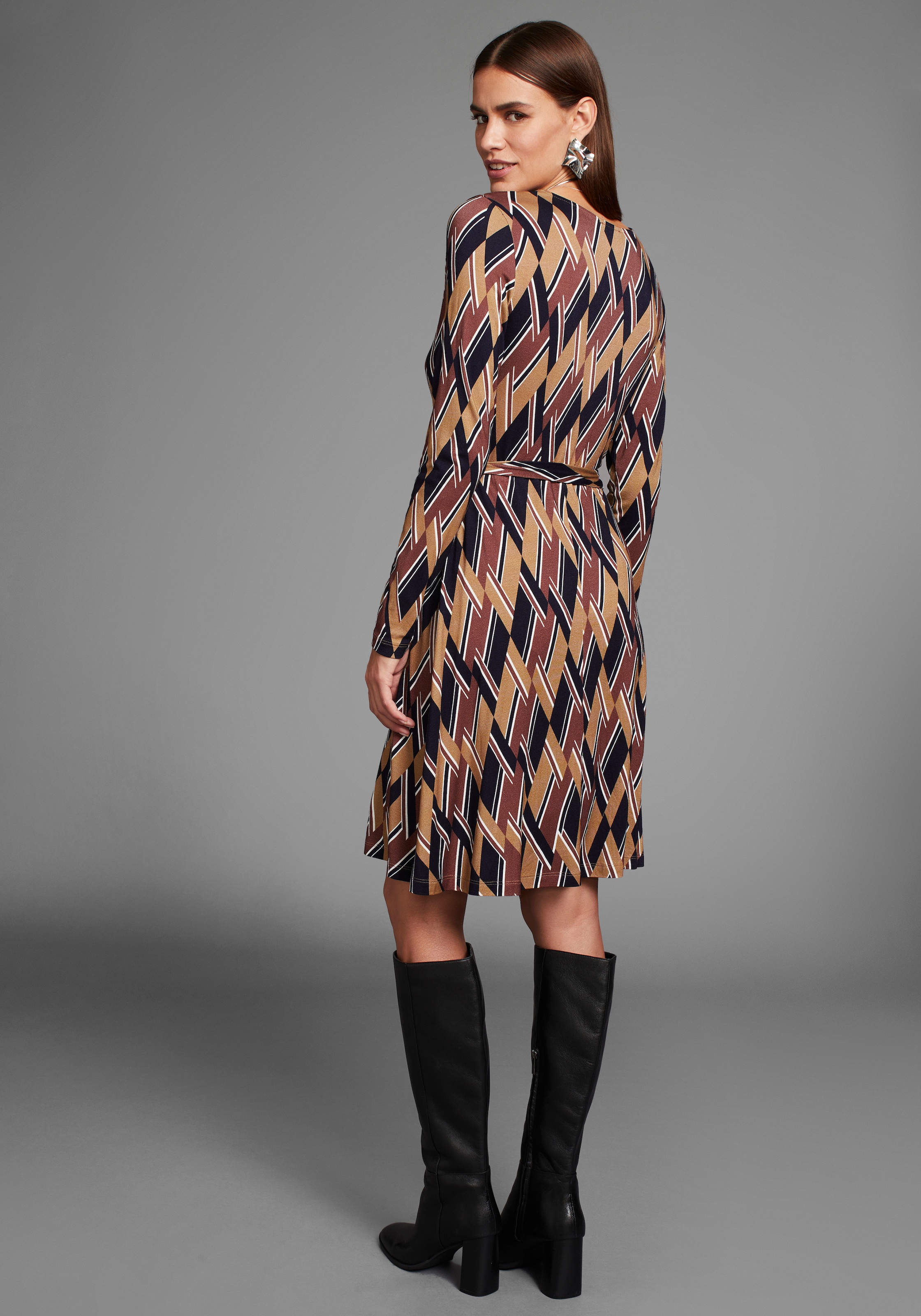 HECHTER PARIS Jerseykleid, mit eleganten Print