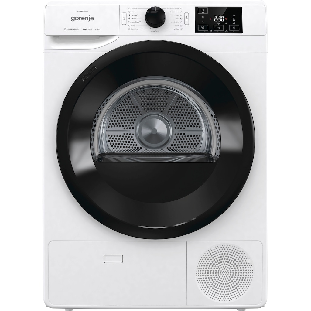 GORENJE Wärmepumpentrockner »DNE 82/GN«, 8 kg