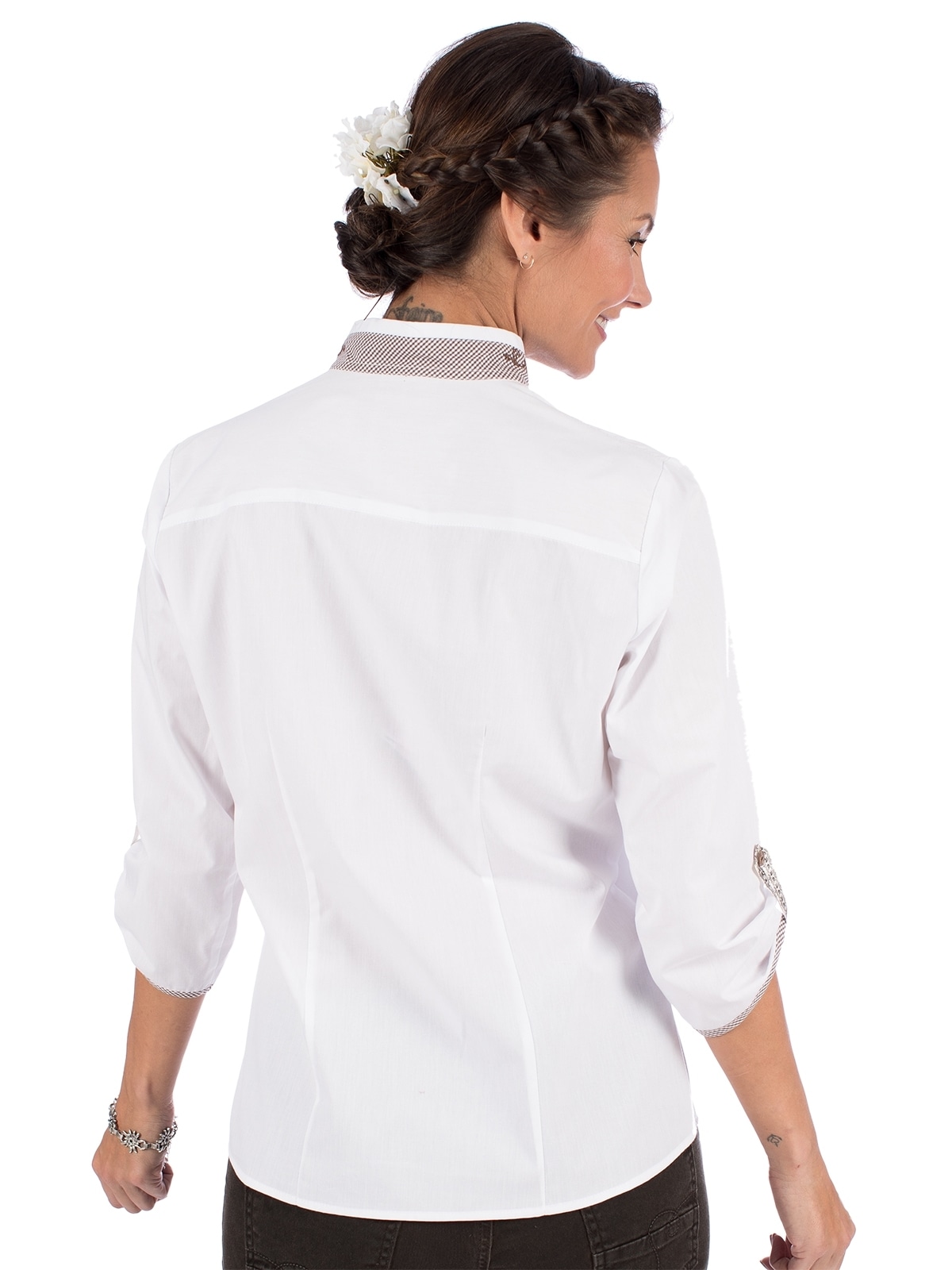 OS-Trachten Blusentop »Trachtenbluse 450006-3684«
