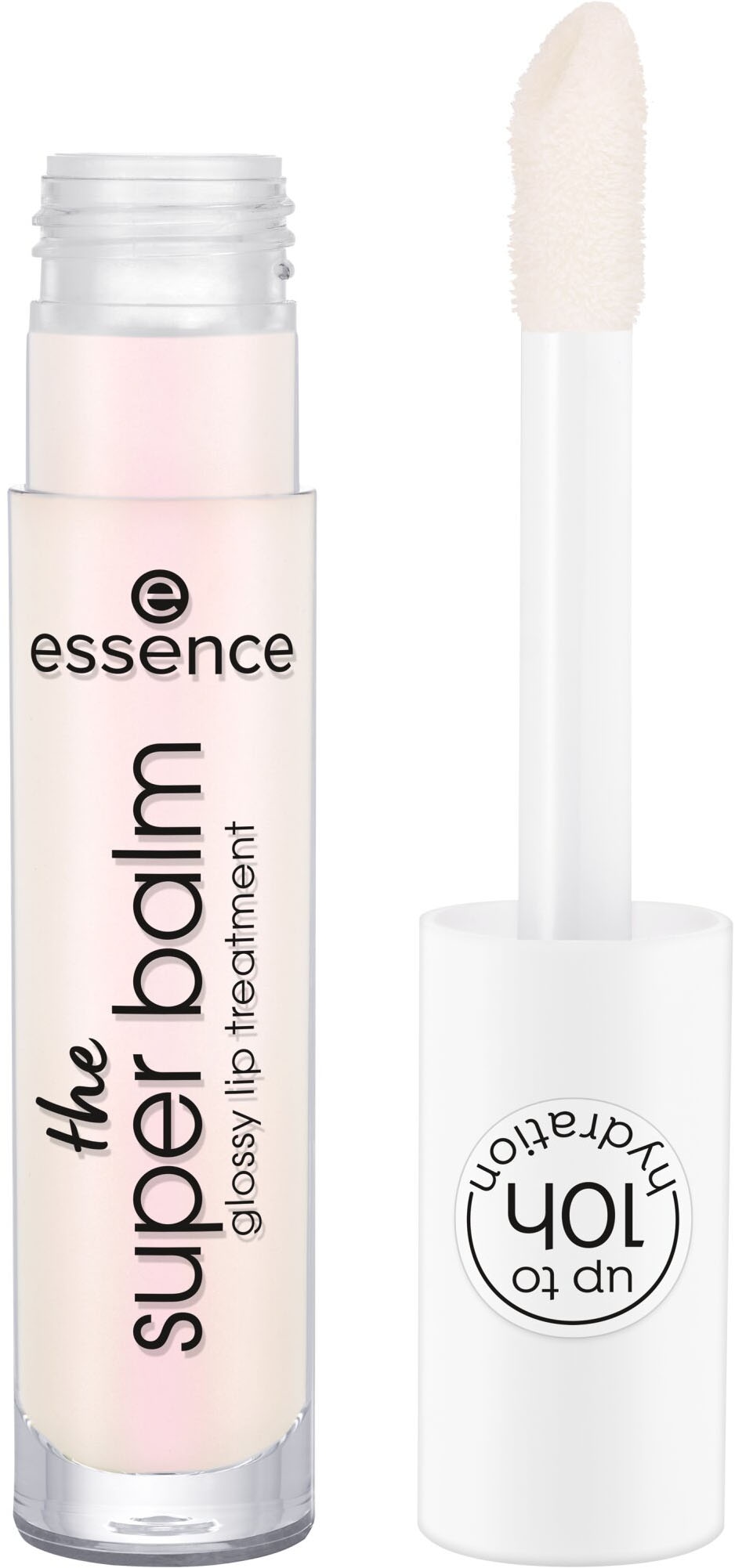 Essence Lippenbalsam »the super balm glossy lip treatment«, (3er Pack), mit Sheabutter und Vitamin E
