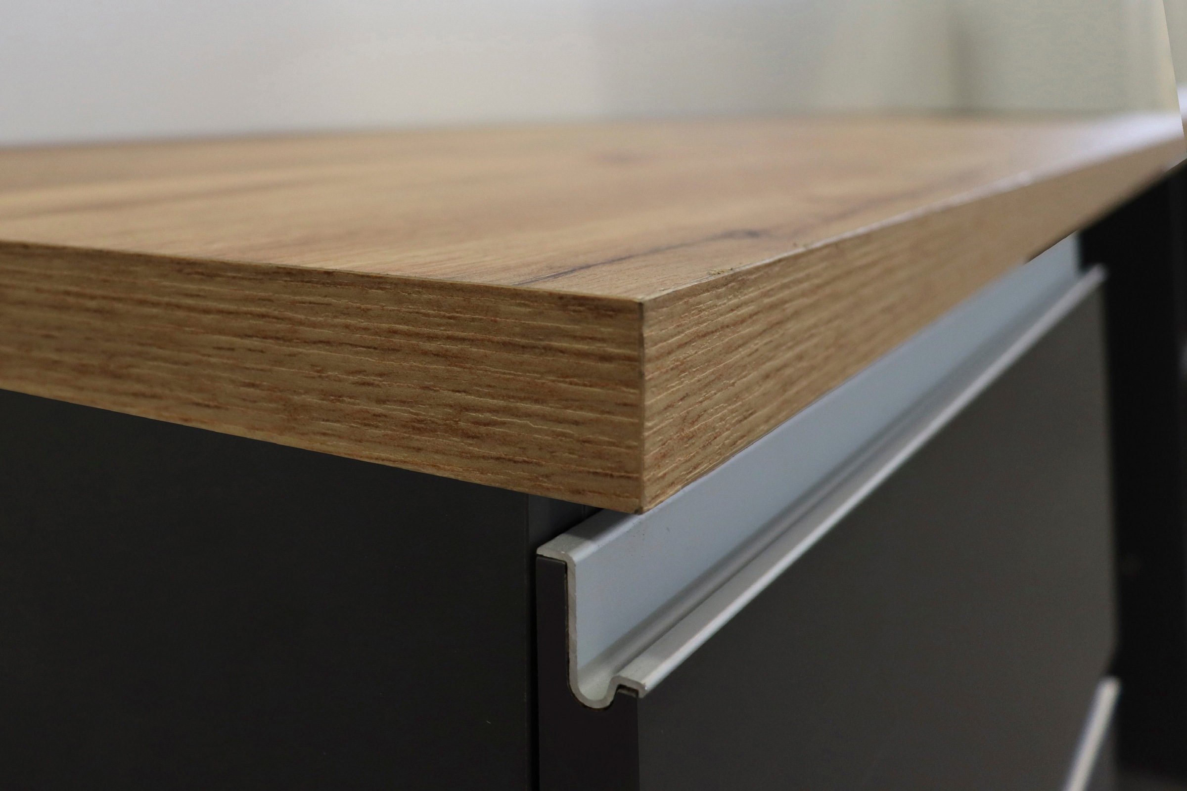 KOCHSTATION Küchenzeile »KS-Sole«, Breite 256 cm, Hängeregal, Geschirrabtropfschrank, ohne E-Geräte
