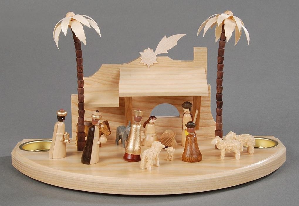 Teelichthalter »Christi Geburt, Weihnachtsdeko«