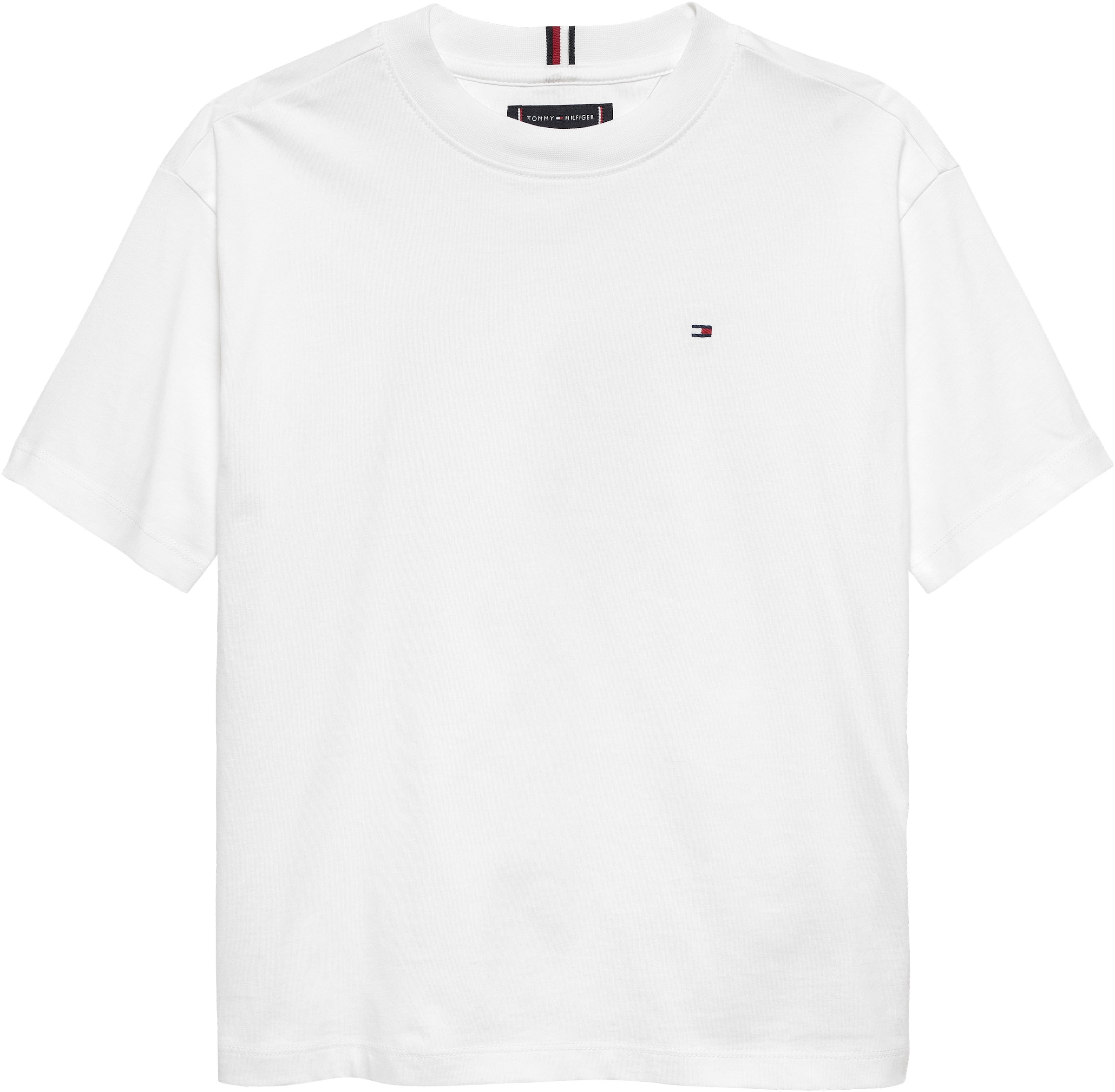 Tommy Hilfiger T-Shirt »ESSENTIAL ARCHIVE FIT TEE SS« Kinder bis 16 Jahre, Rundhals, Logostickerei