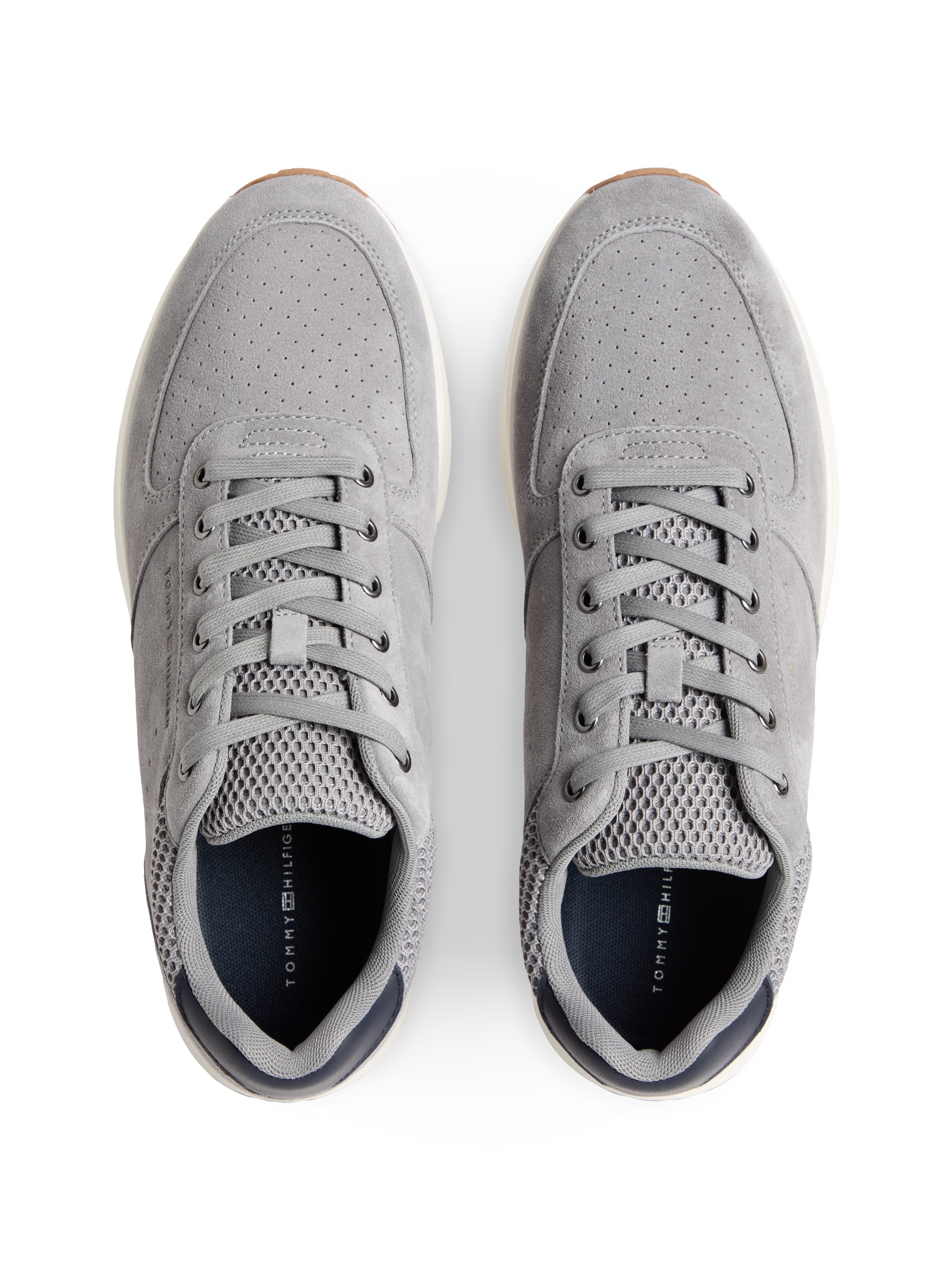 Tommy Hilfiger Sneaker »NEWPORT MIX«  Freizeitschuh, Schnürer, Halbschuh mit Mesh-EInsatz