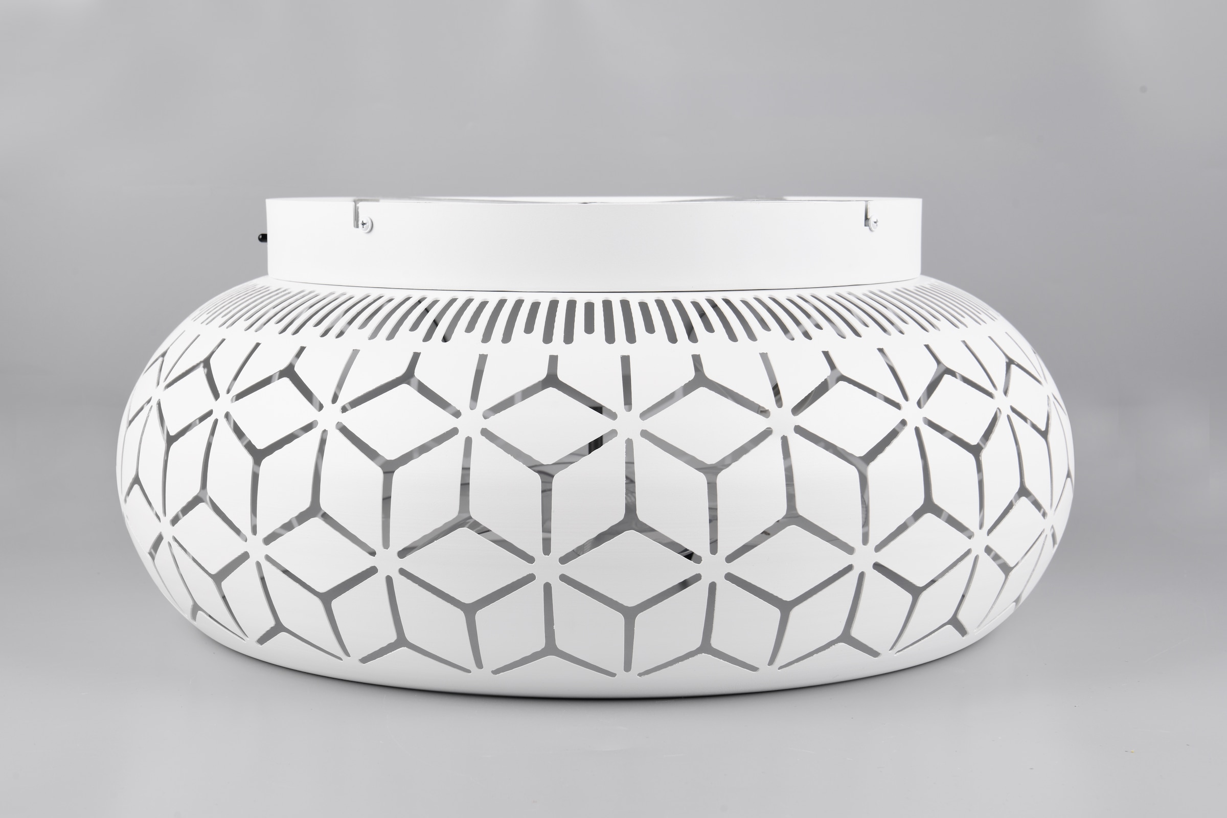 REALITY Leuchten Deckenleuchte »BIDAR mit Ventilator, Deckenventilator mit Licht inkl Fernbedienung« E27 1 Stk. warmweiß - kaltweiß 3 Geschwindigkeiten Timer Vor- & Rücklauf, exkl 3x E27 max 15W, Ø 50cm