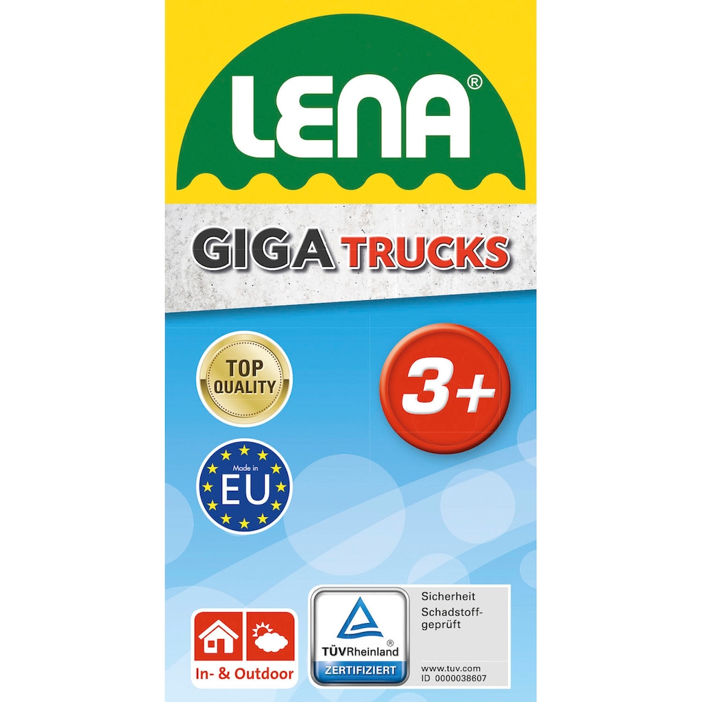 Lena® Spielzeug-Aufsitzbagger »Giga Trucks Pro X«