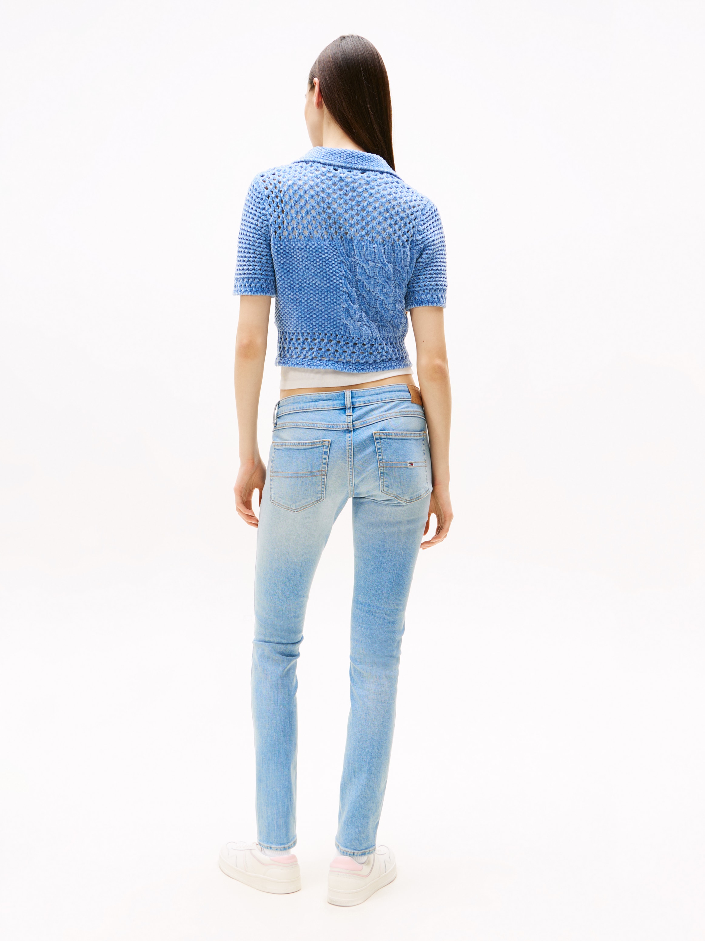 Tommy Jeans Skinny-fit-Jeans »SOPHIE LW SKN«, mit Logo-Badge, in Knöchellänge